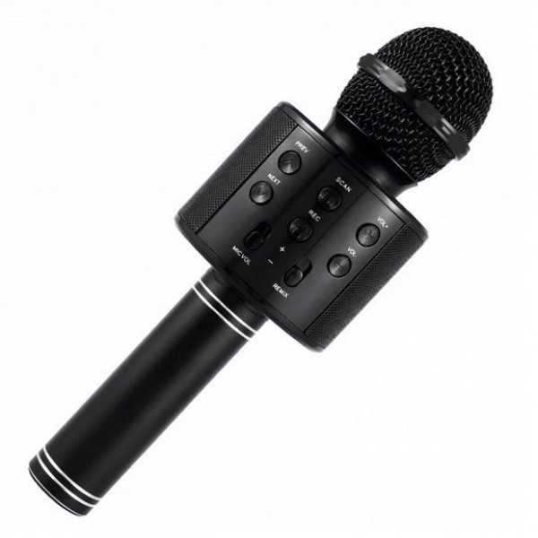

Беспроводной микрофон караоке + Колонка WS 858 PRO Черный