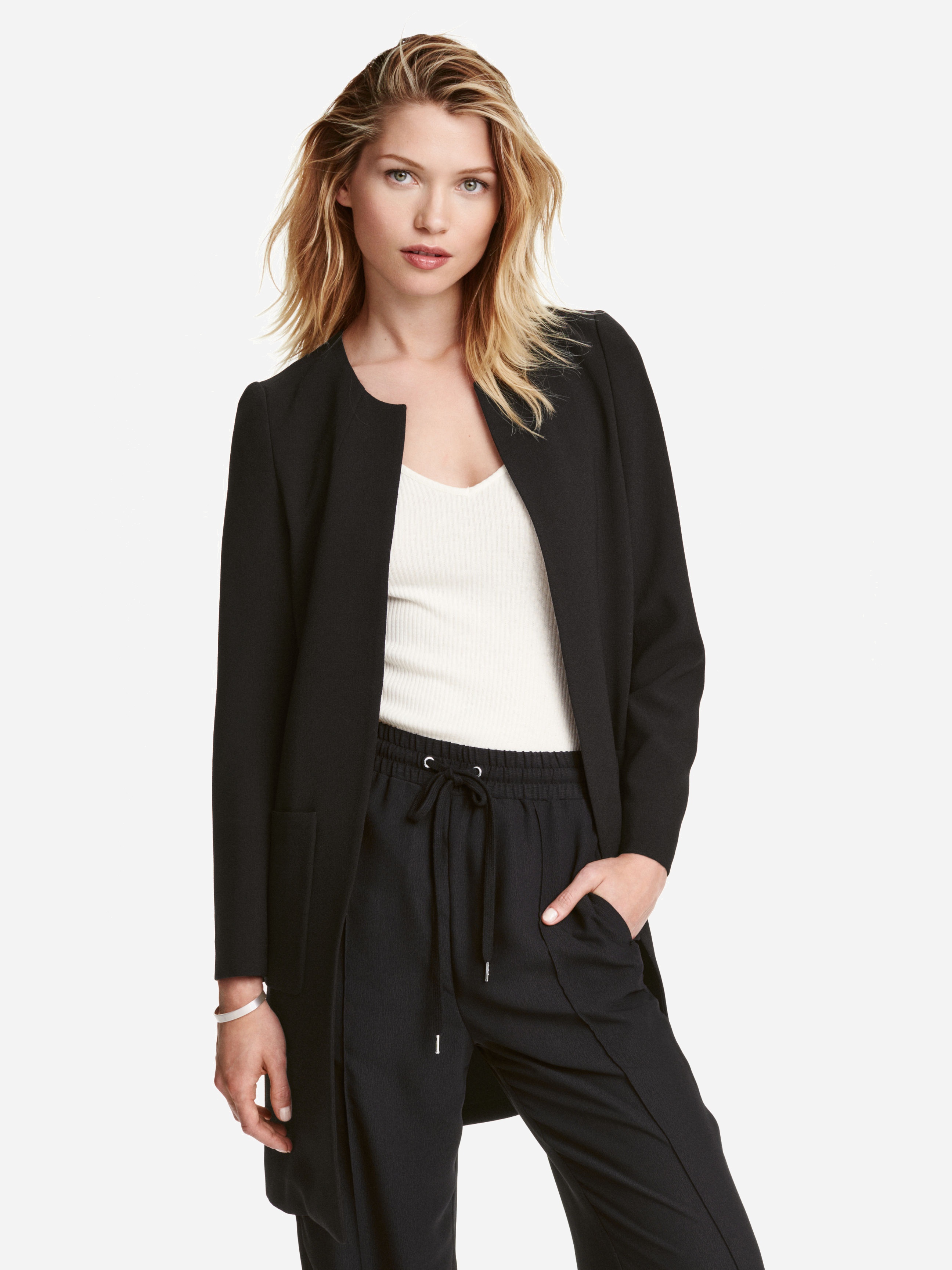 

Пальто H&M 4000054-AAAD 32 Черное