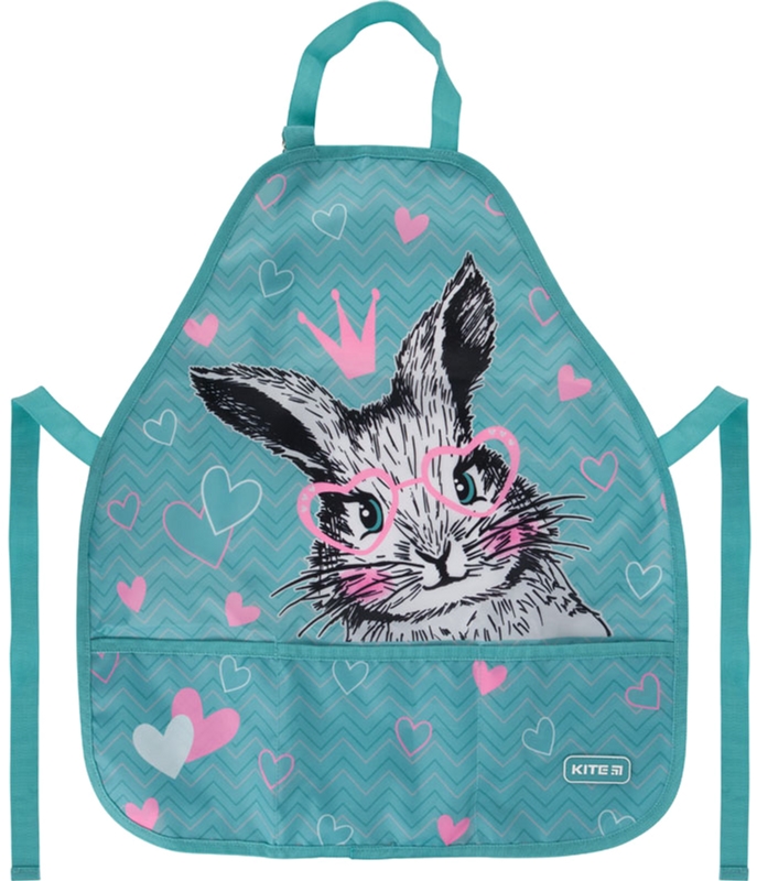 

Фартук с нарукавниками Kite Cute Bunny Бирюзовый (K21-161-3)