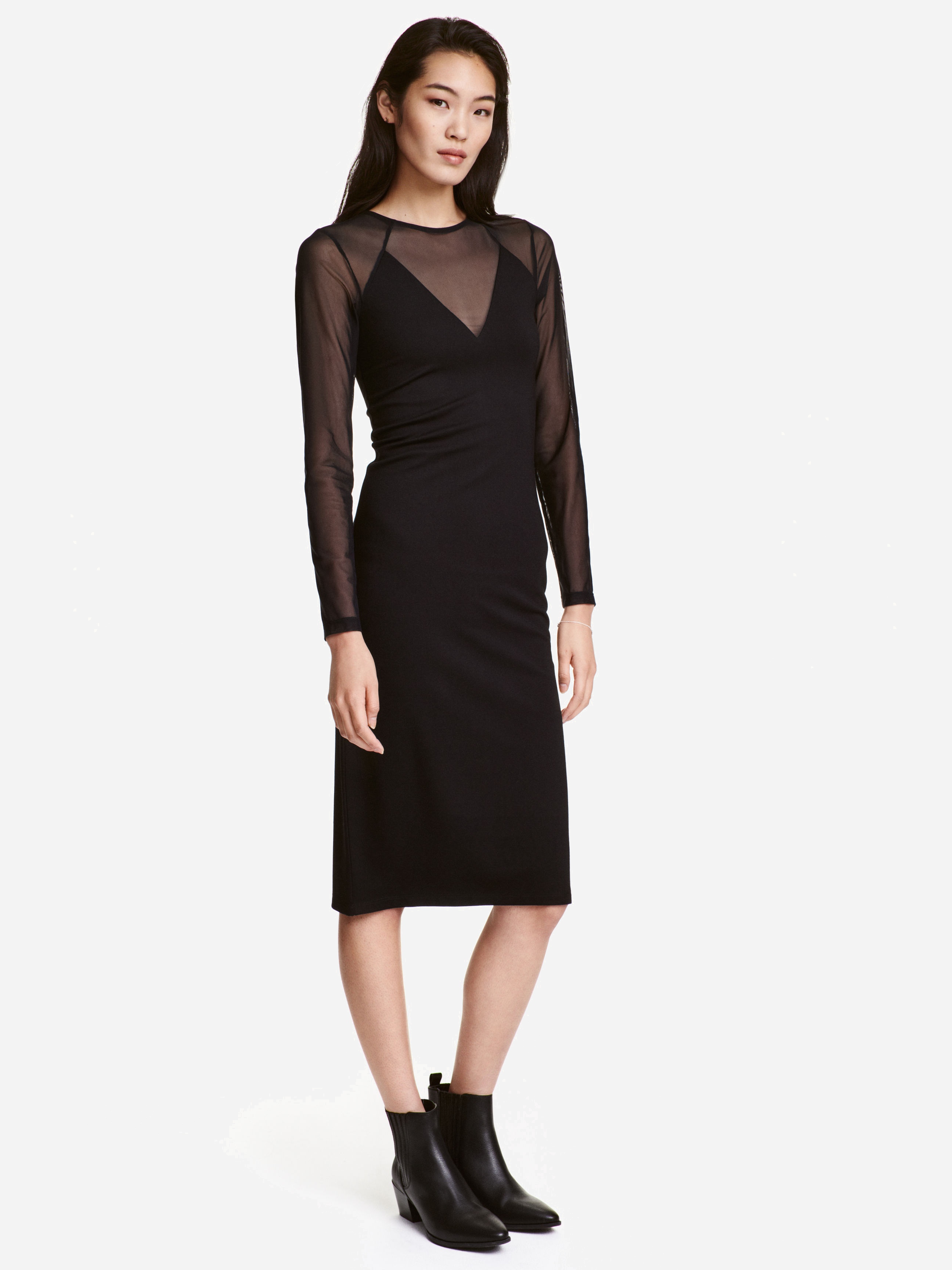 

Платье H&M 4519774-AAAD XS Черное
