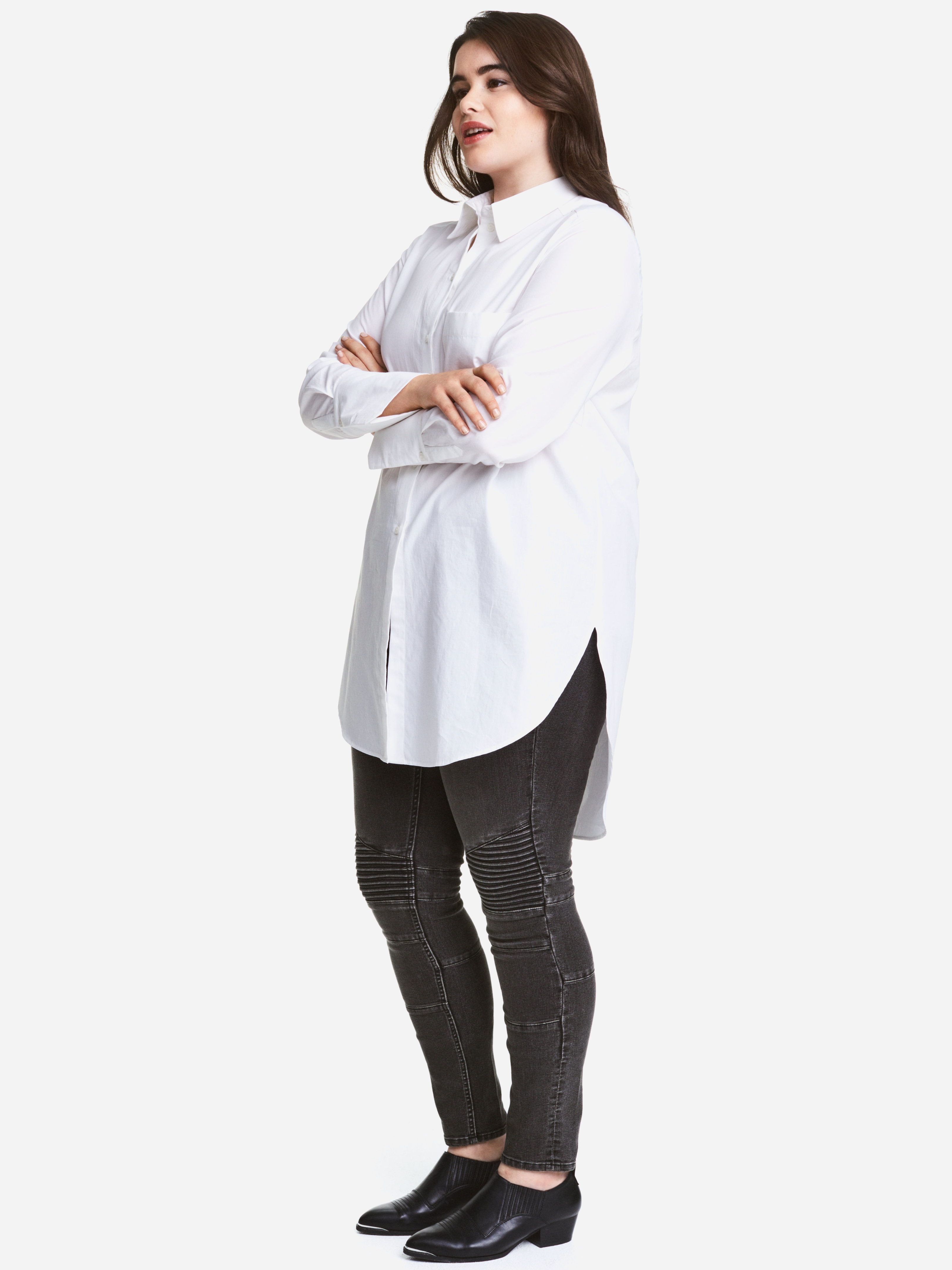 

Рубашка H&M 4457405-ACTS 48 Белая