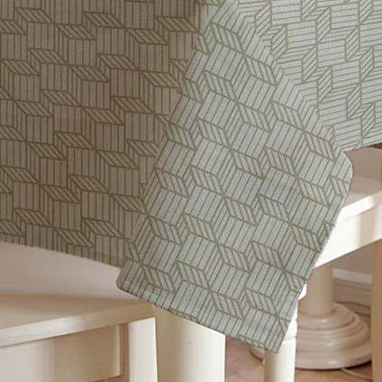 

Скатерть с геометрическим принтом Kupka Beige Time Textile с акриловой пропиткой Бежевый TT130551 140x140