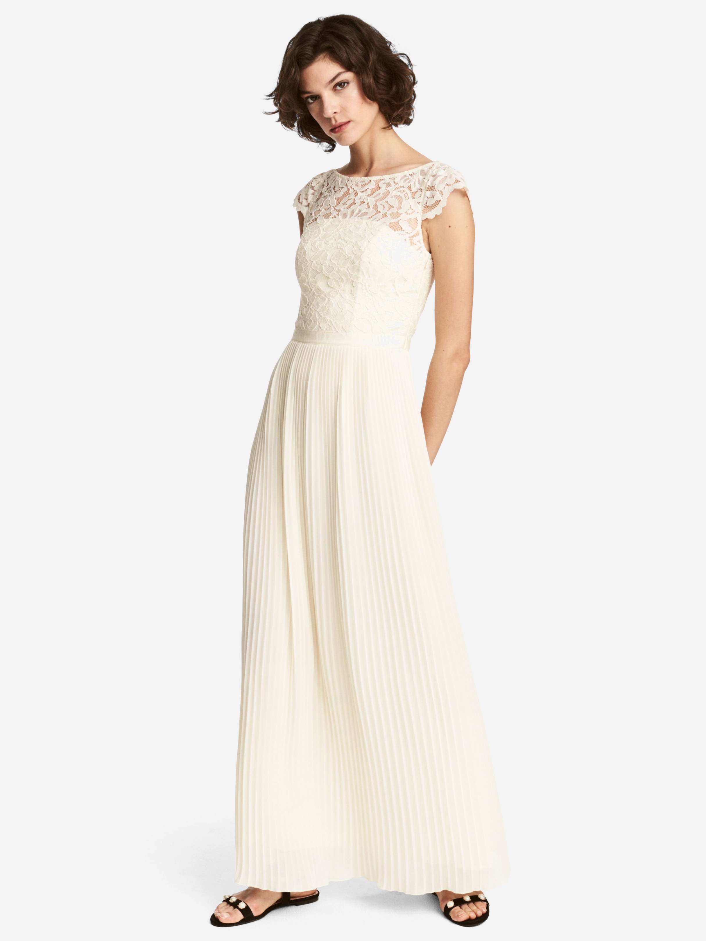 

Платье H&M 4836525-ABAK 40 Молочное