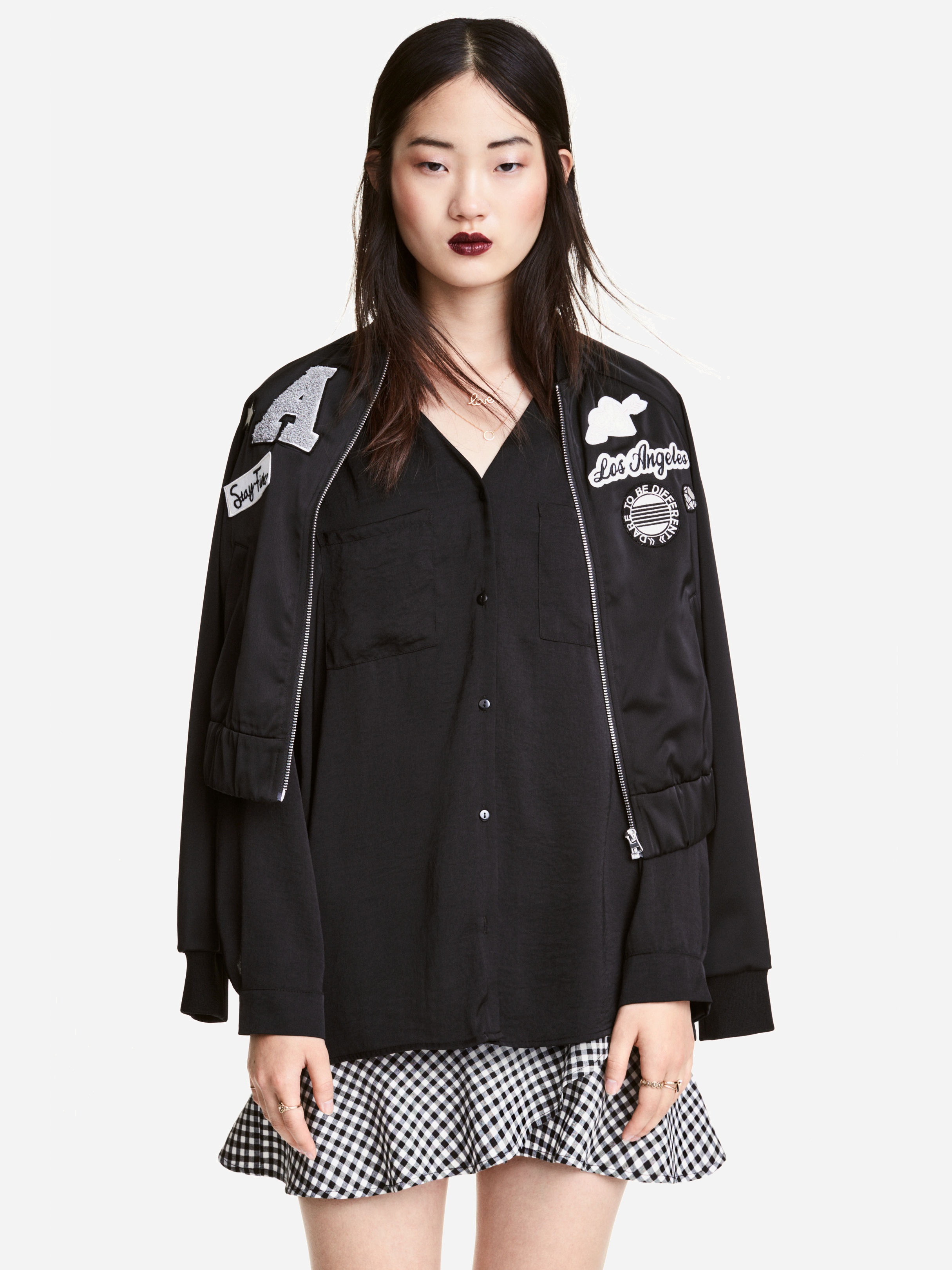 

Блузка H&M 4574345-AAAD 32 Черная