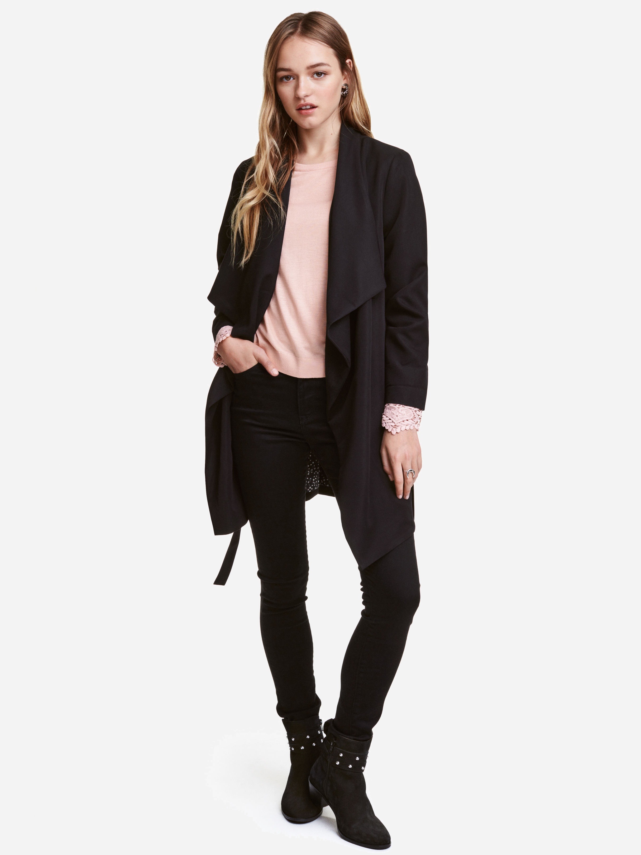 

Плащ H&M 3206864-AAAD 32 Черный