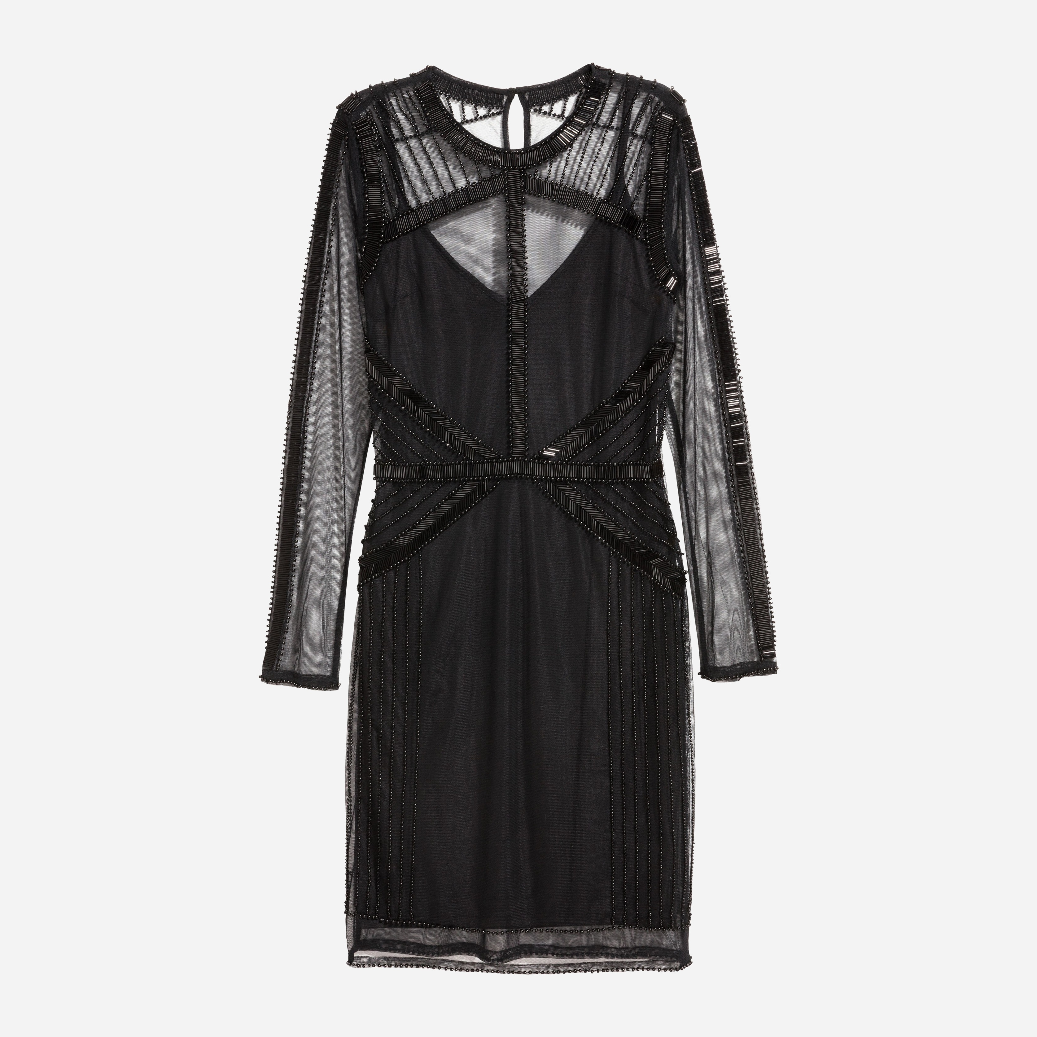 

Платье H&M 5657576-ADMZ 34 Черное