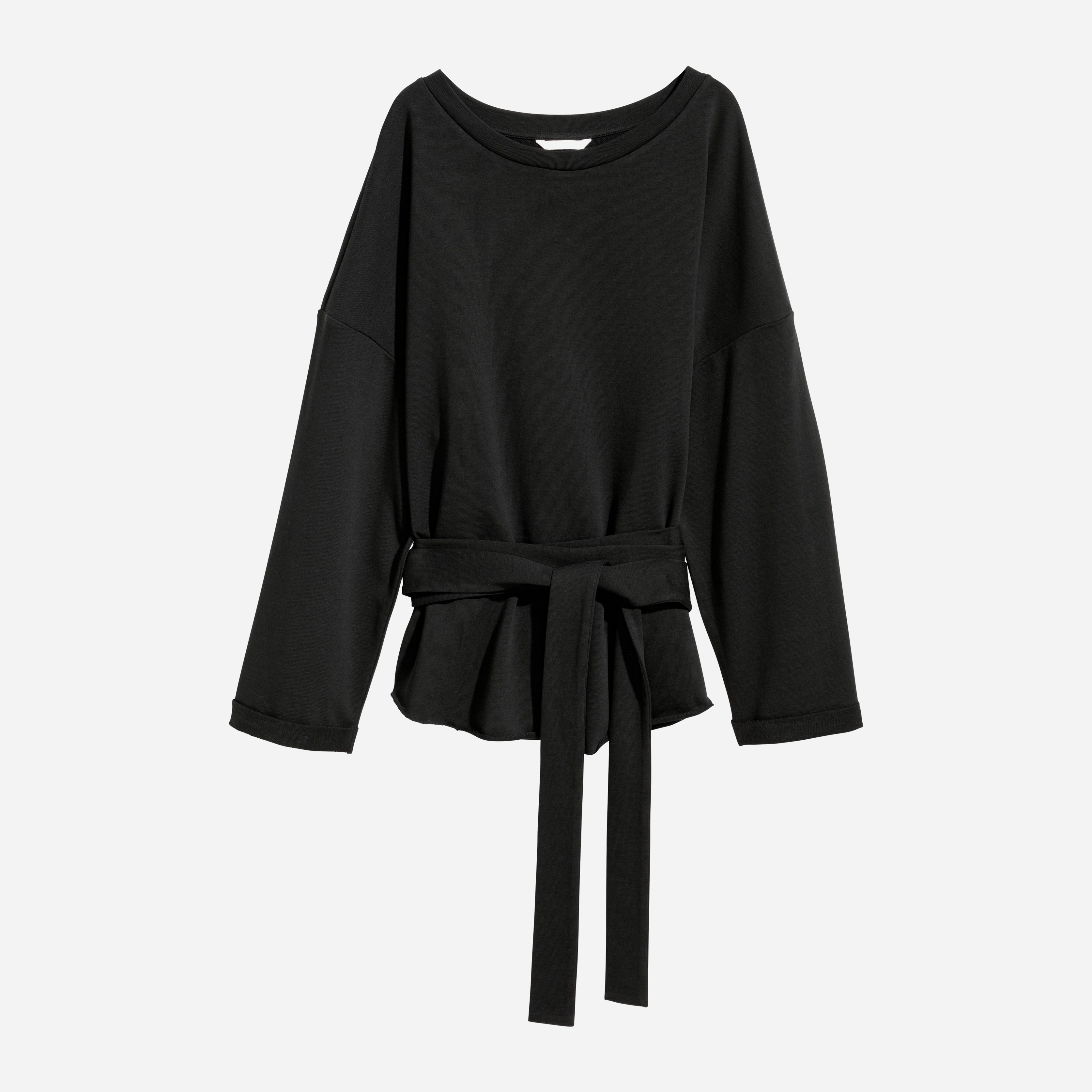 

Блузка H&M 5923866-AAAD S Черная