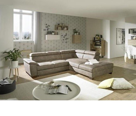 

Диван угловой PROGRESS sofas&beds Клео правый 263х225 см Мокрый камень