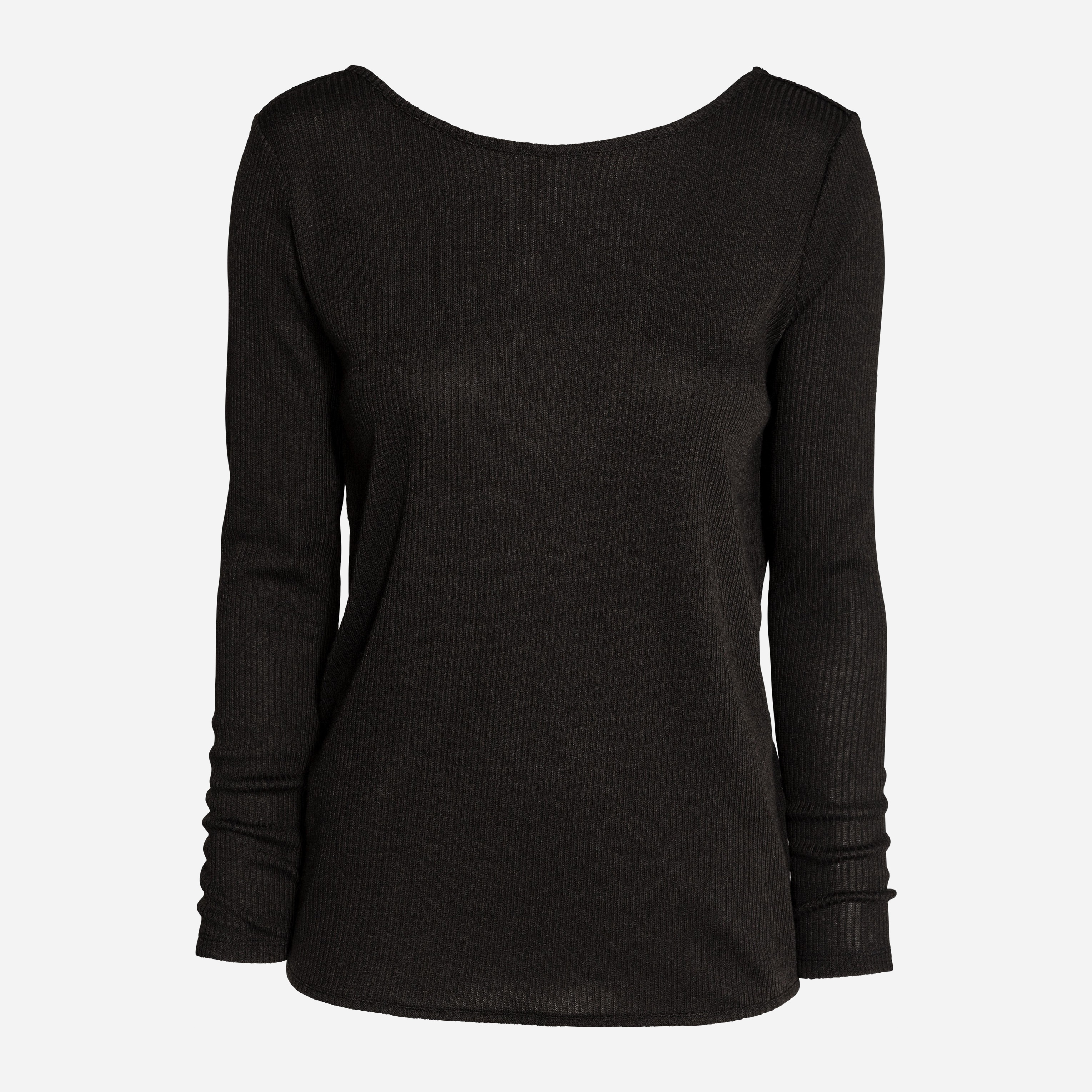 

Лонгслив H&M 4867656-AAAD  Черный, Лонгслив H&M 4867656-AAAD S Черный