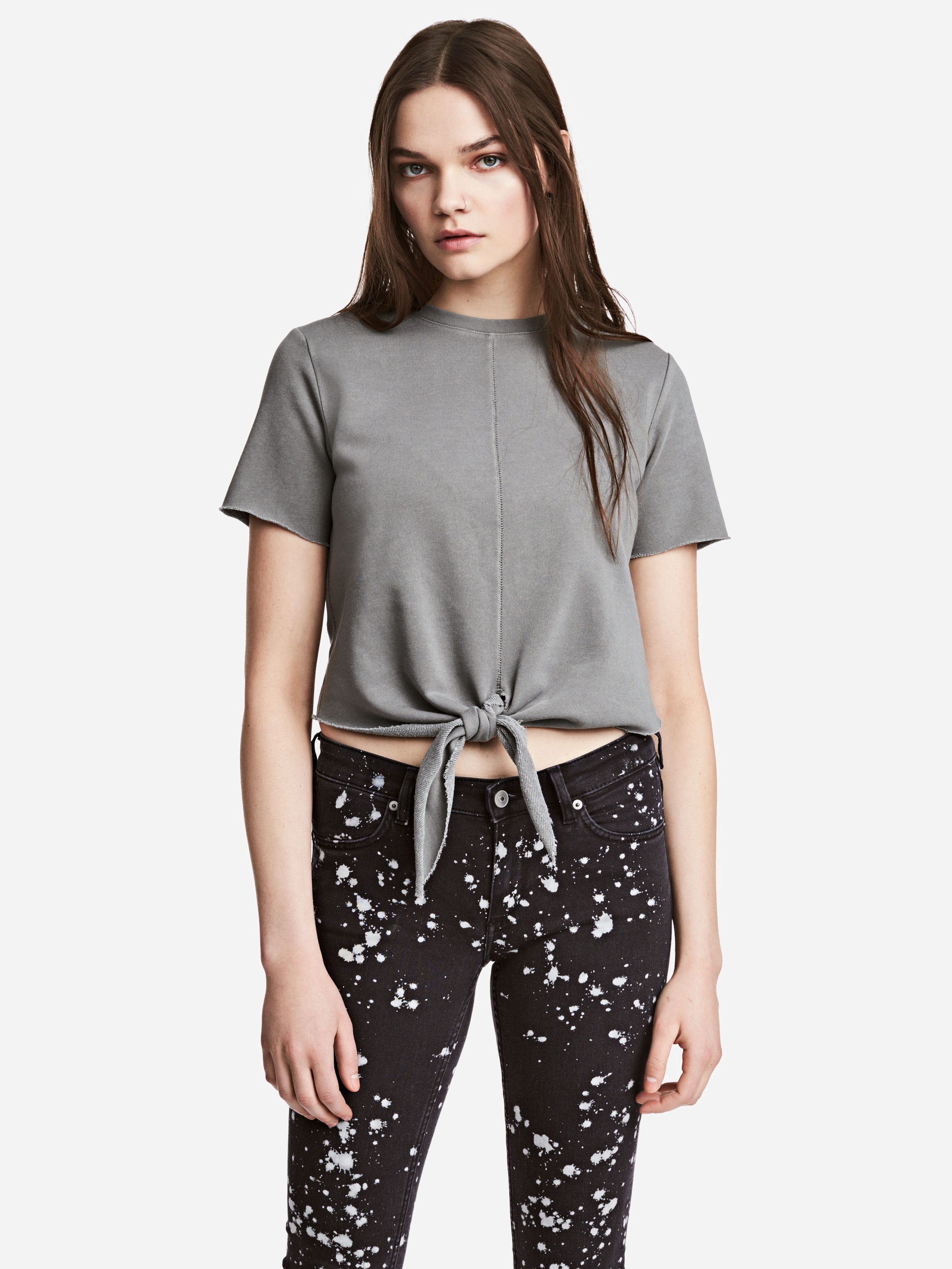 

Футболка H&M 4698305-ABKU M Серая