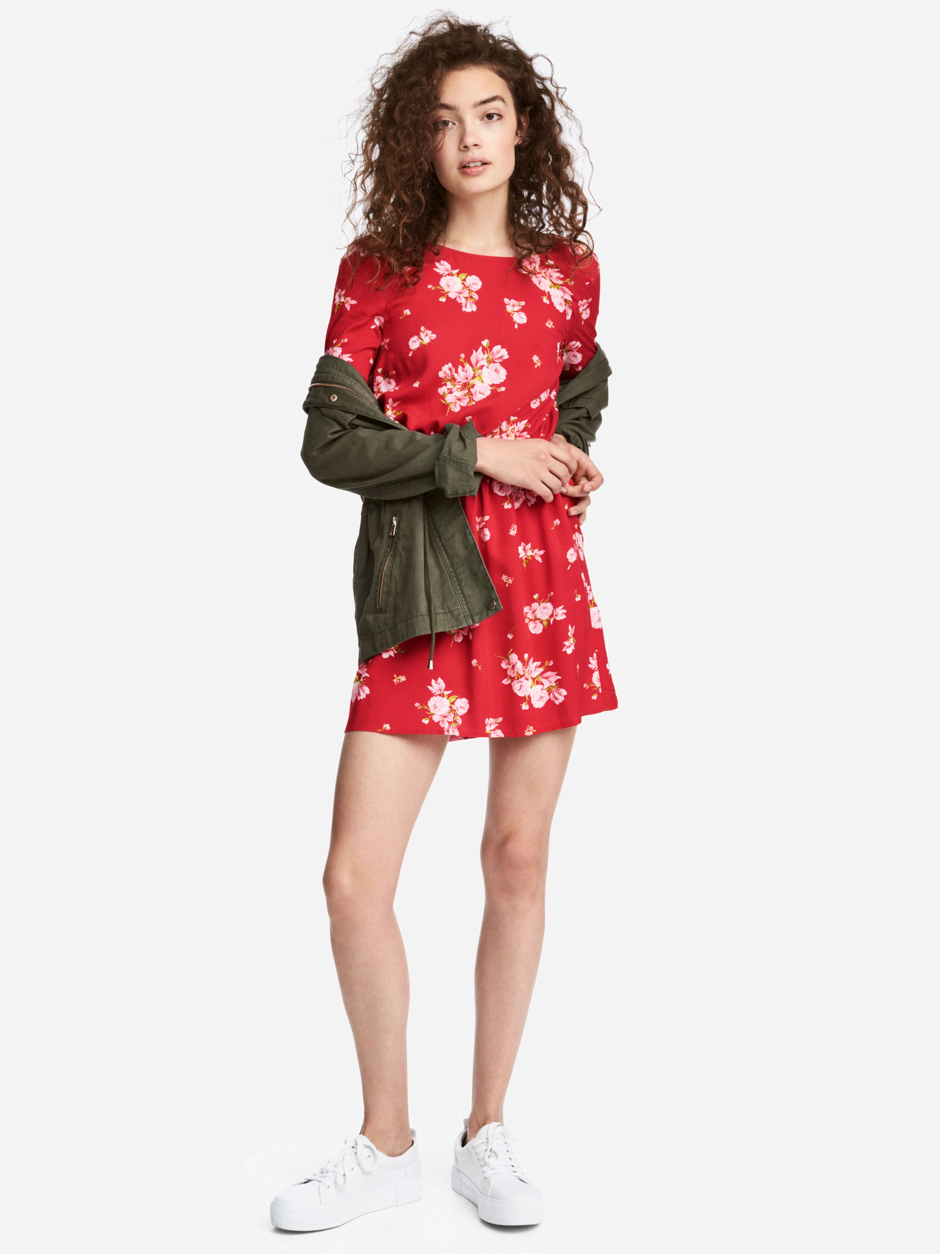 

Платье H&M 5229186-AAPQ 44 Красное
