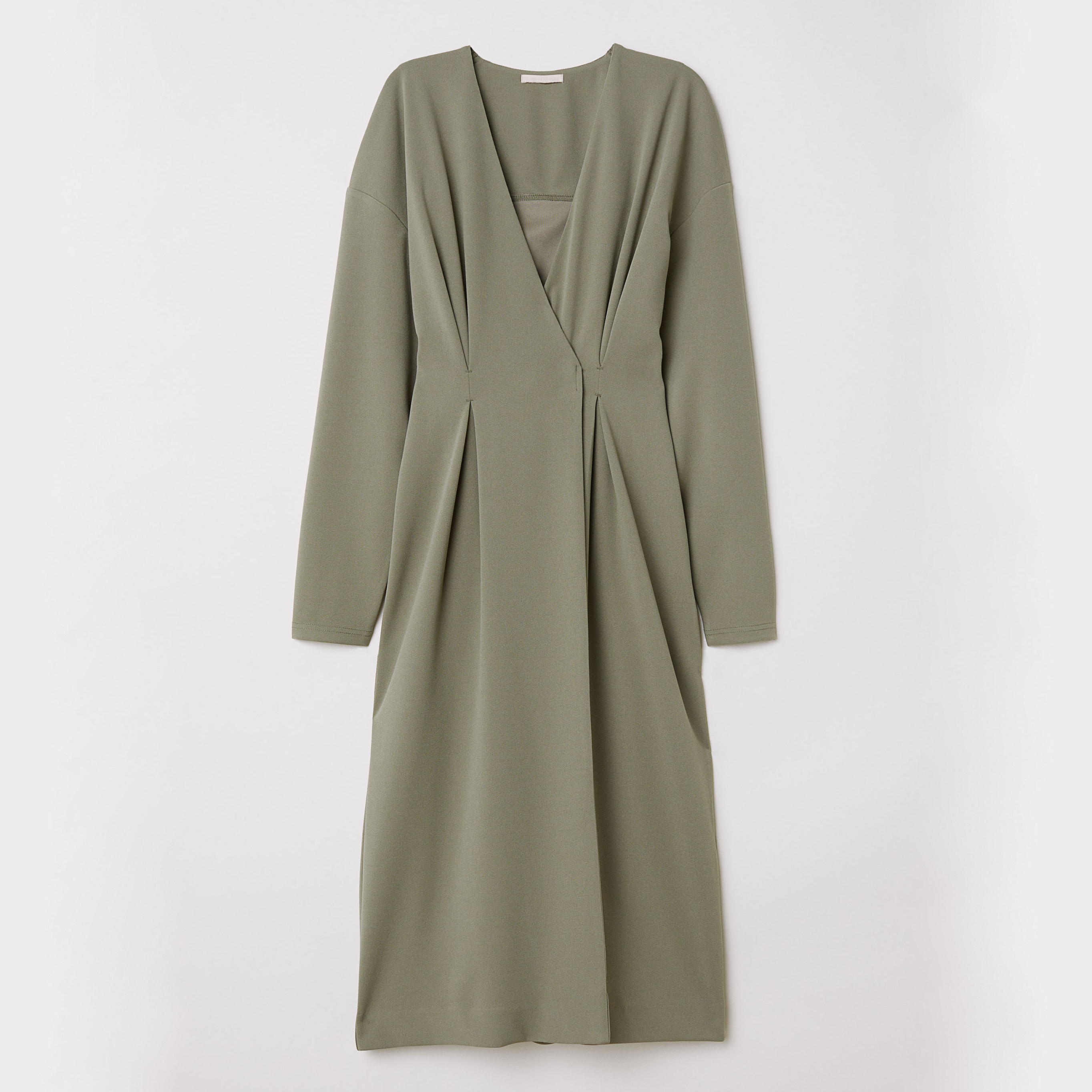 

Платье H&M 6347127-ACVU 42 Оливковое