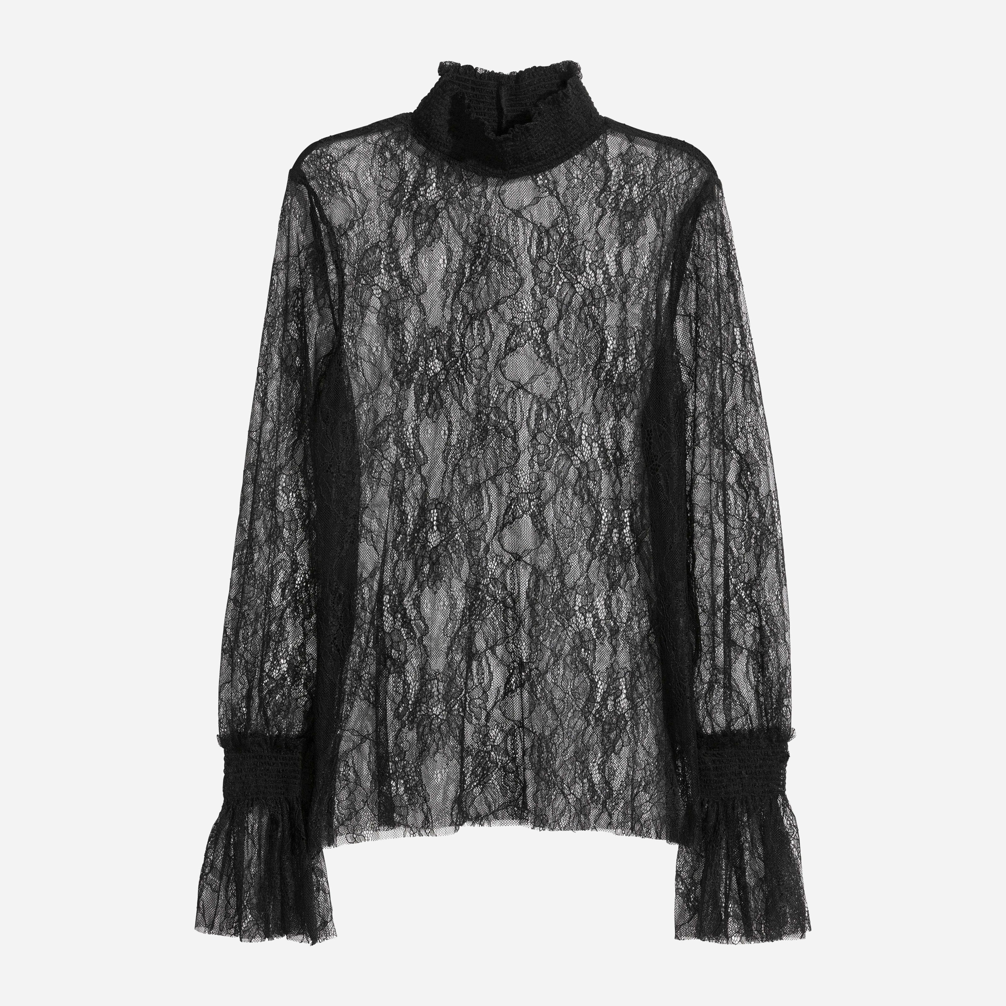 

Блузка H&M 5560446-AAAD XS Черная