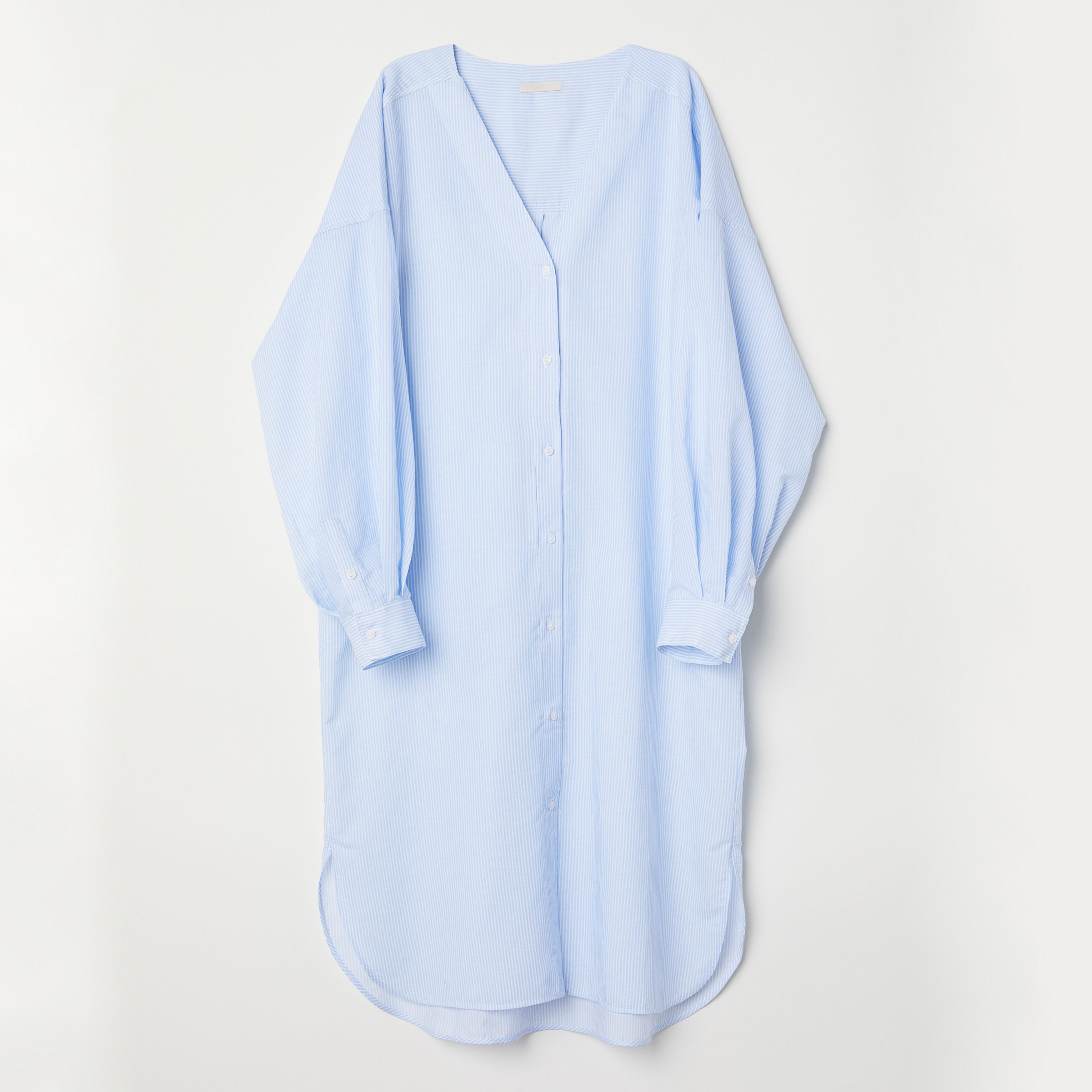 

Платье H&M 6663317-AAPM 32 Голубое с белым