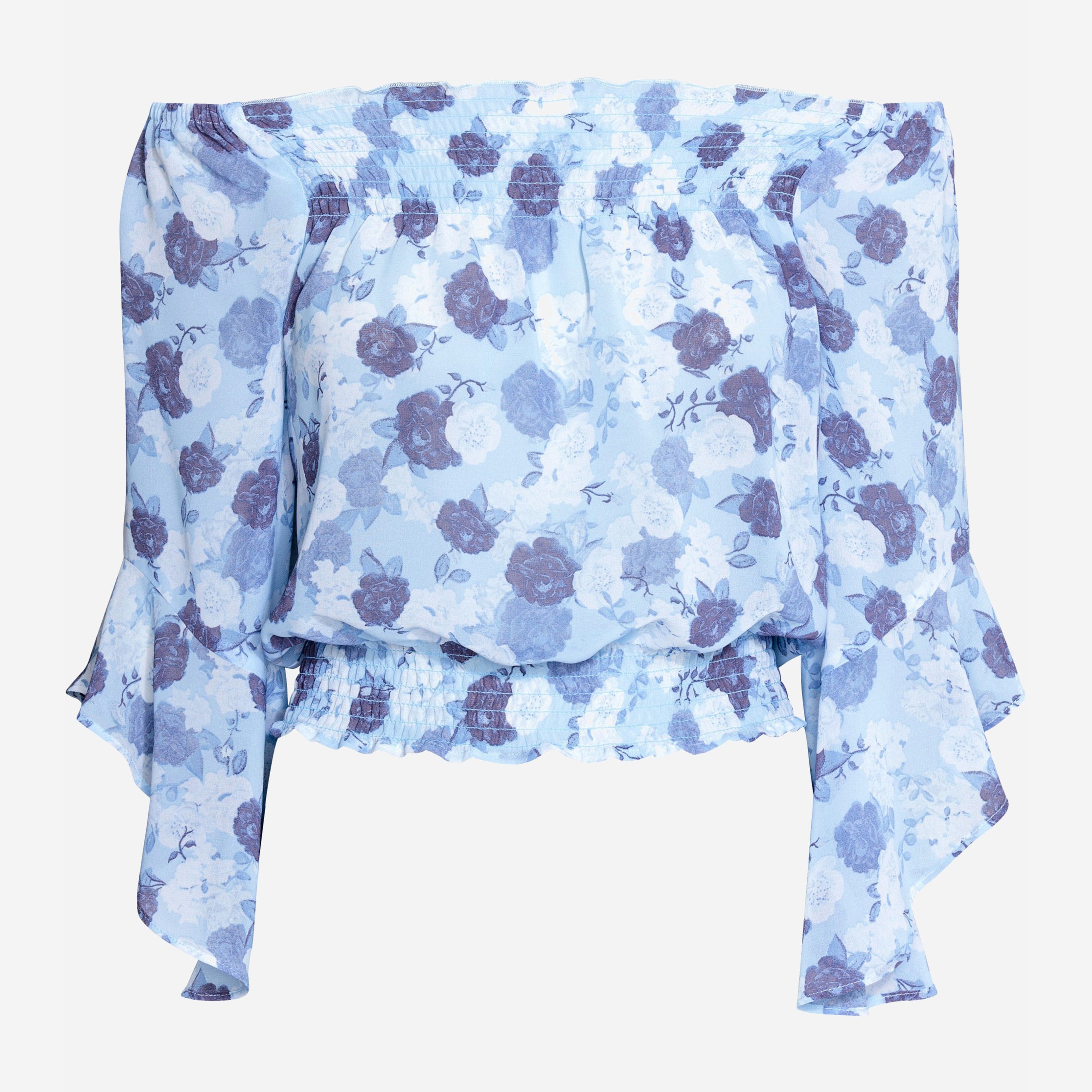 

Блузка H&M 4046096-AASK 32 Голубая