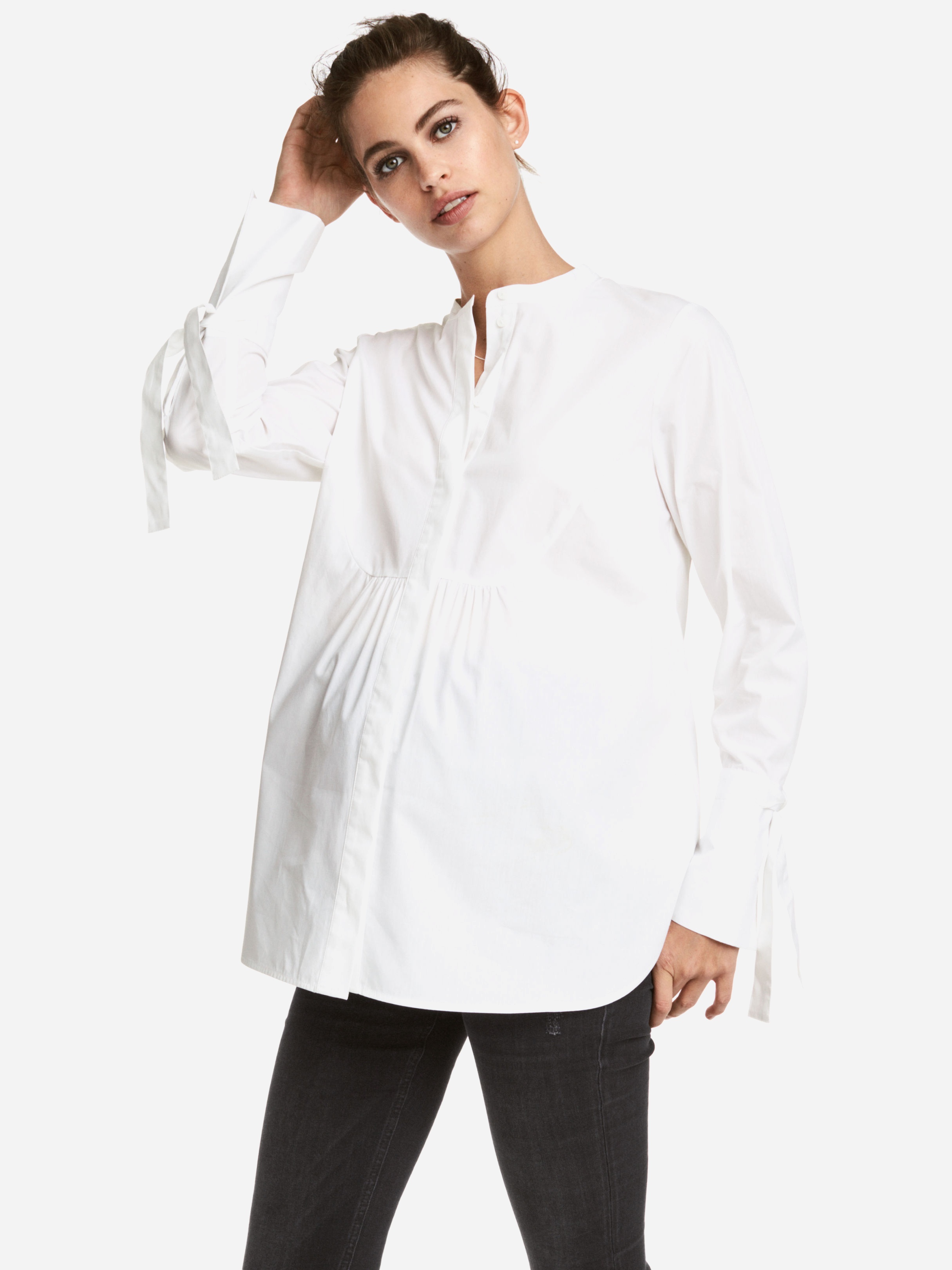 

Блузка для беременных H&M 5578067-ACTS XS Белая