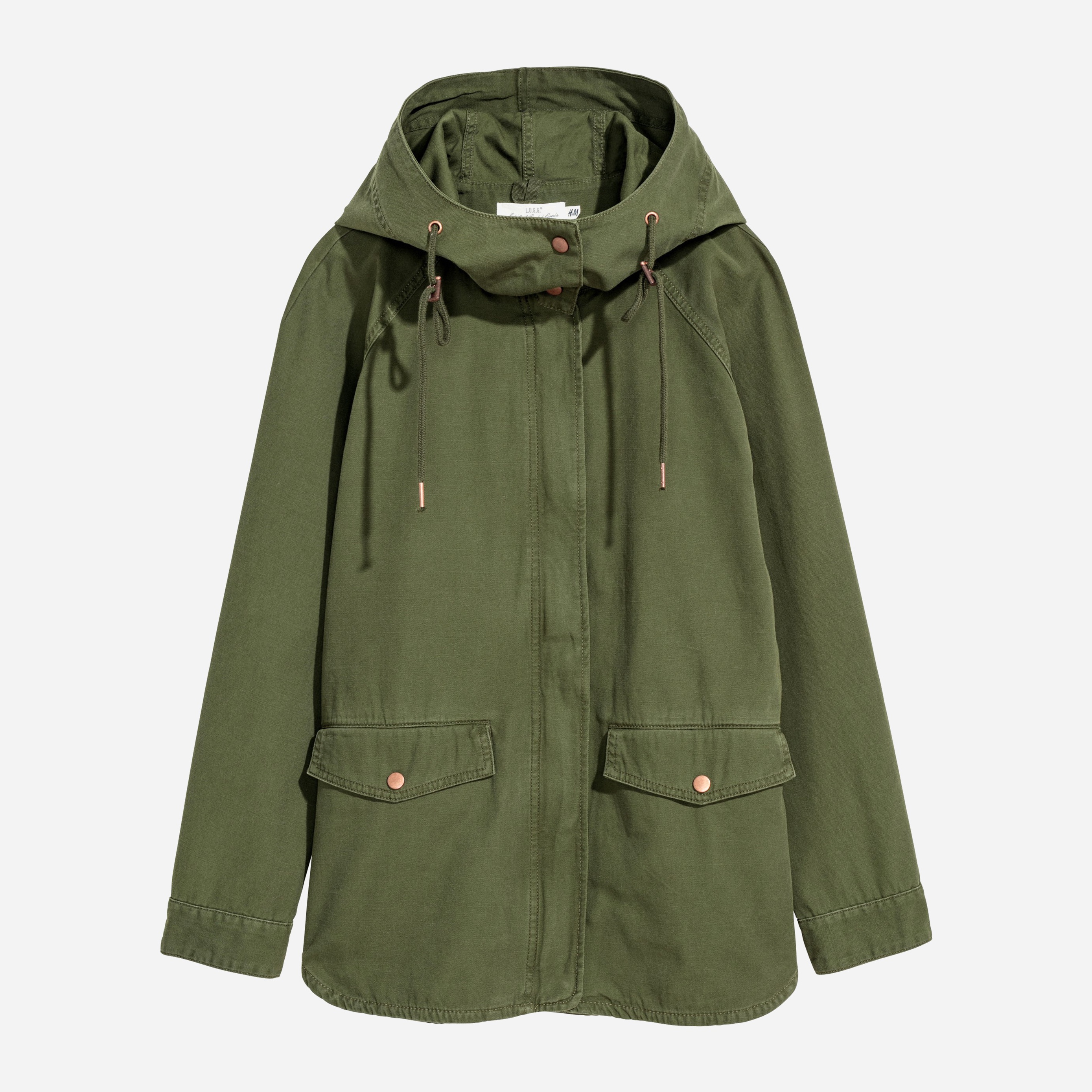 

Ветровка H&M 5935167-ACXO 32 Темно-зеленая