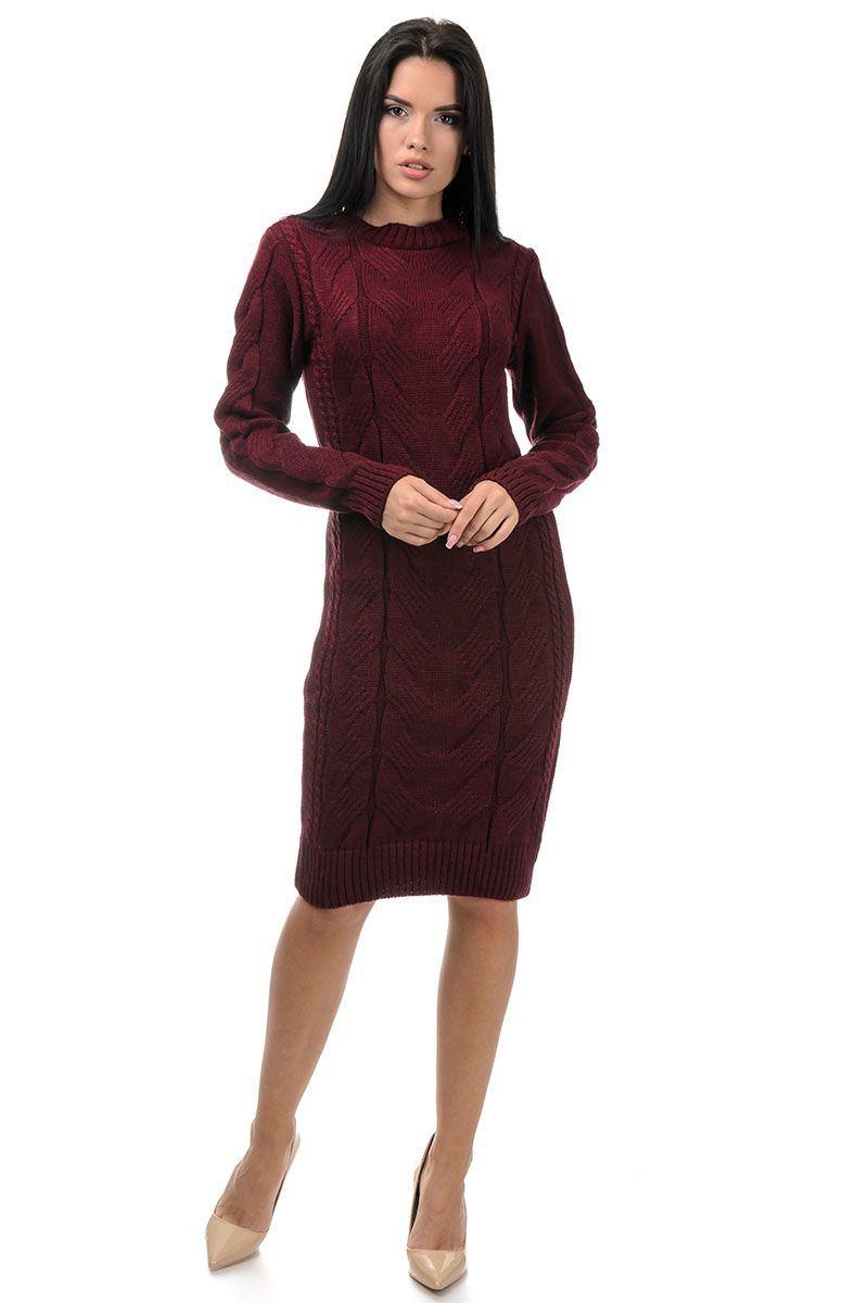 

Fashions • Платье Lisa Fashions 42-48 марсала (845-нс)