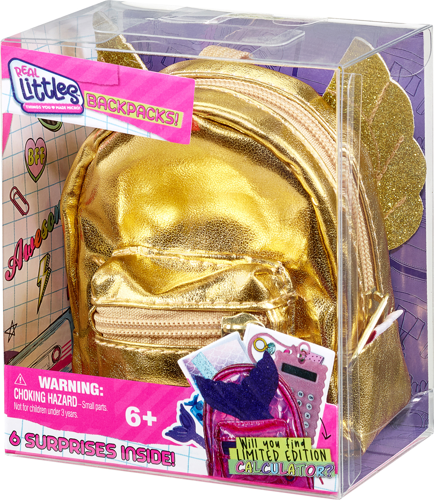 

Игровой набор-сюрприз Moose Real Littles S2 BP Пегас золотой (25262/5) (2000000113425)