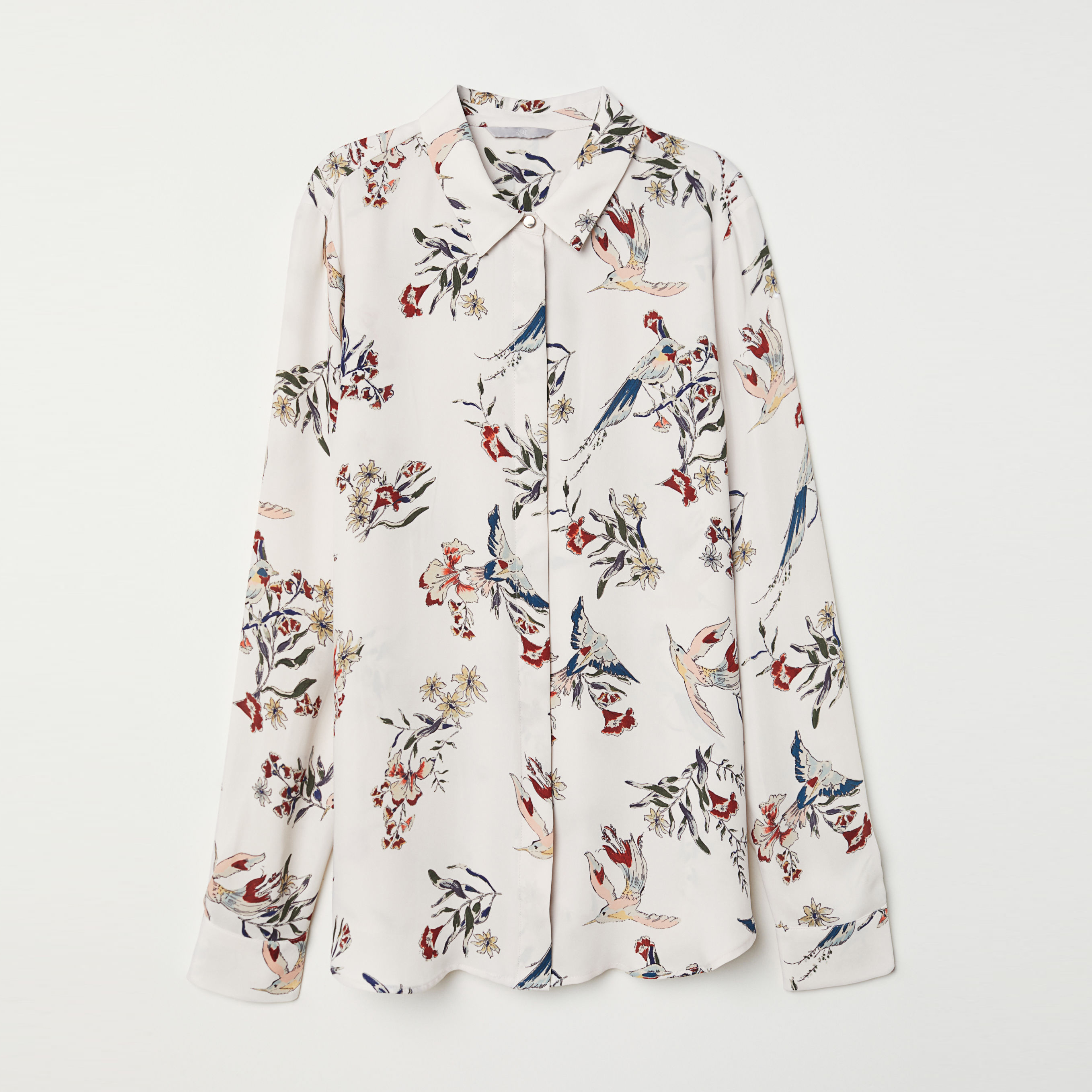 

Блузка H&M 6888738-ACSH 48 Бежевая