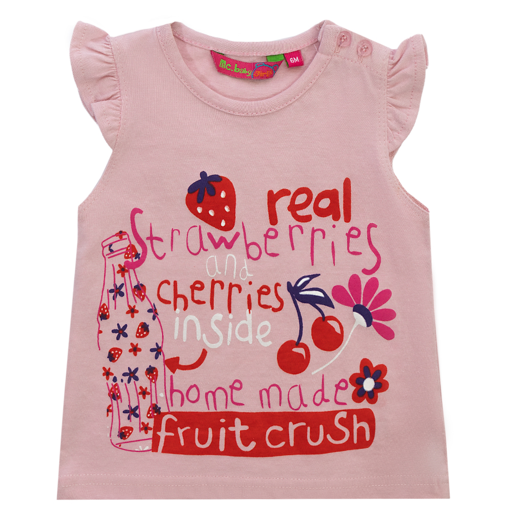 

Футболка Losan Mc baby girls (018104304/230) Светло-розовый M6-68 см