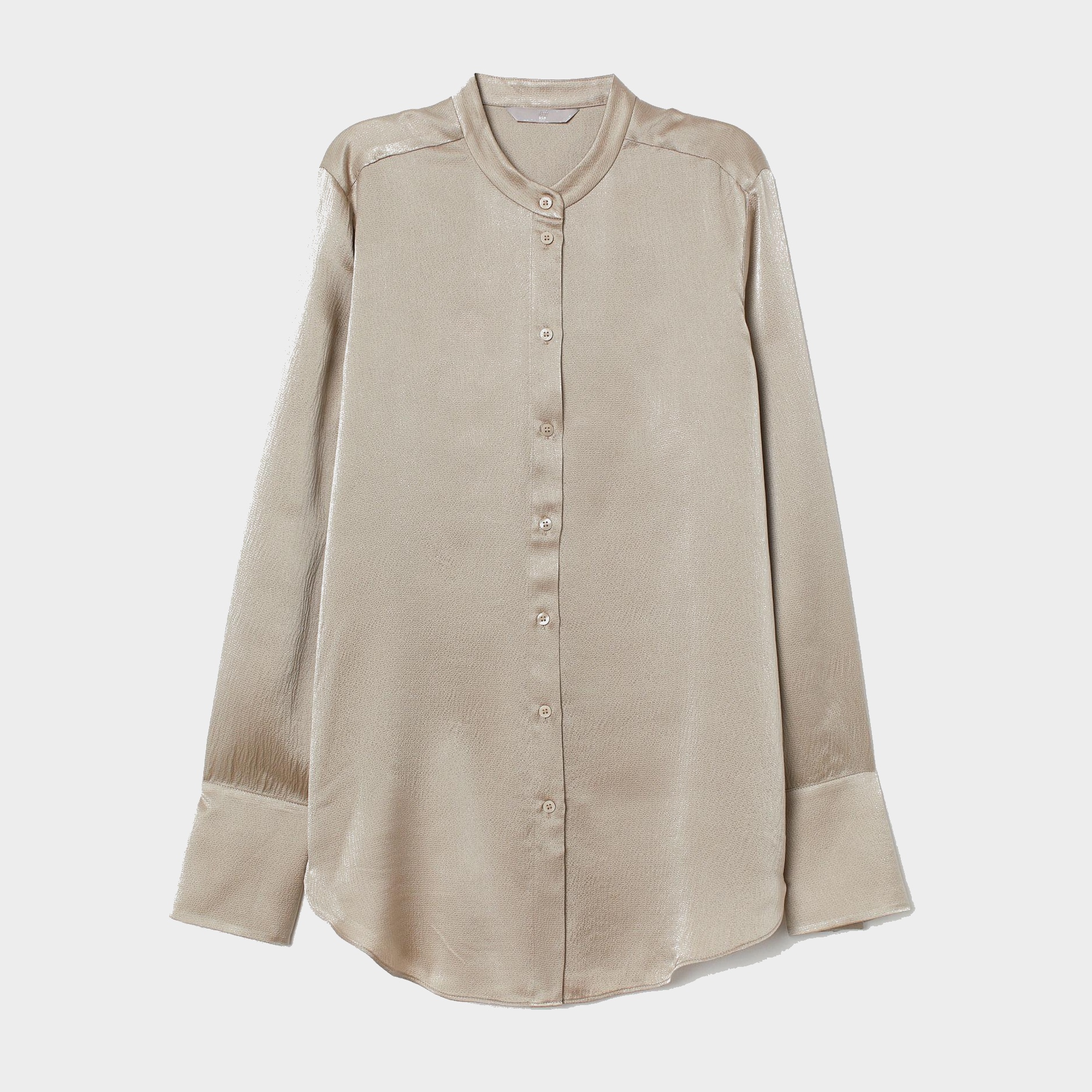 

Блузка H&M 7020149-ACXI 36 Темно-бежевая