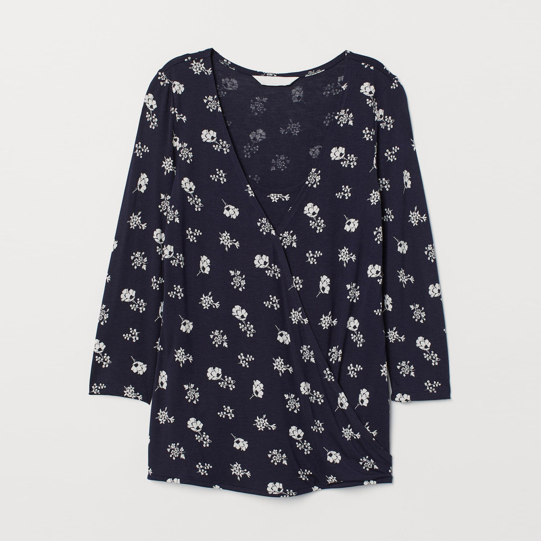 

Блузка для беременных H&M 5866649-AANS S Синяя