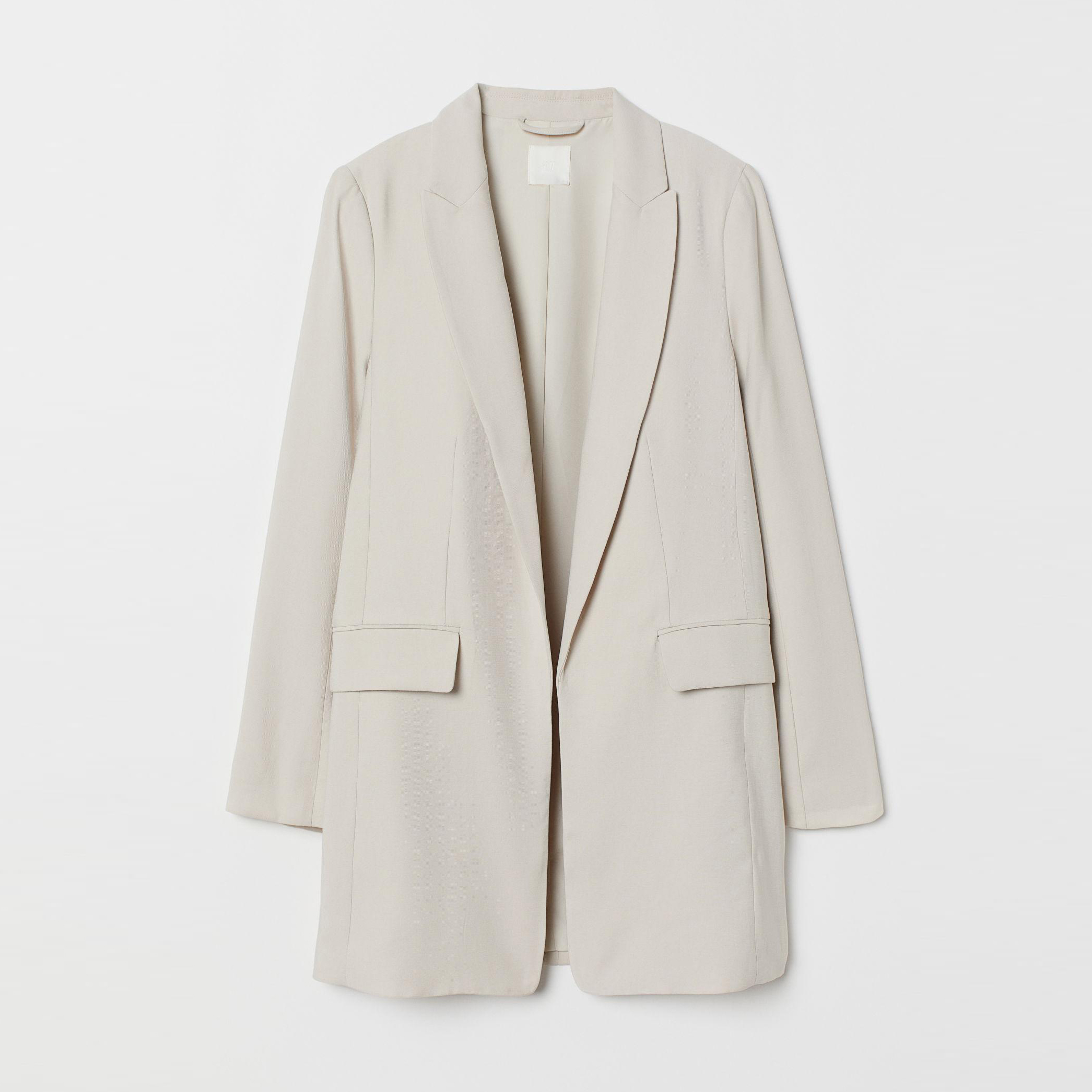 

Жакет H&M 7708519-ACWW 38 Светло-серый