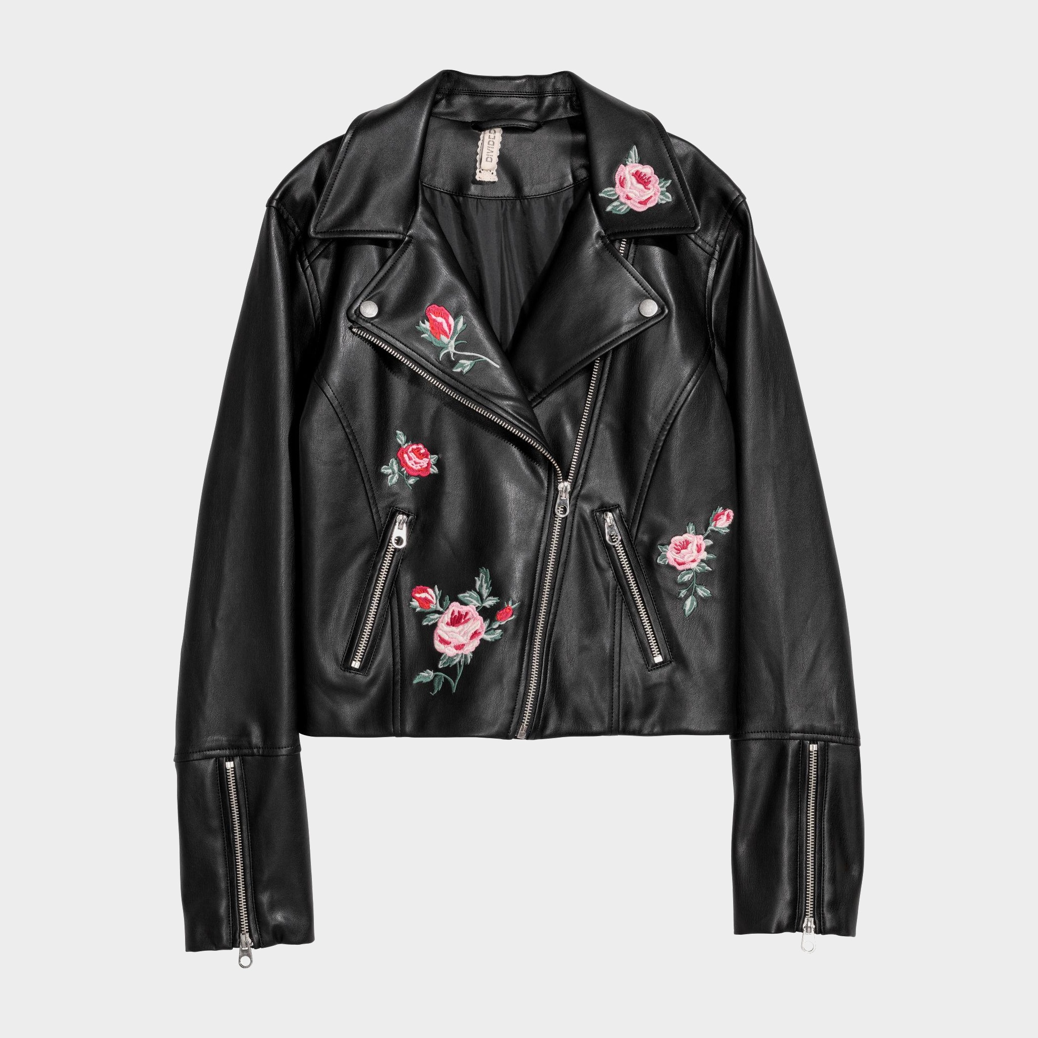 

Куртка из искусственной кожи H&M 5795257-ACOZ 38 Черная