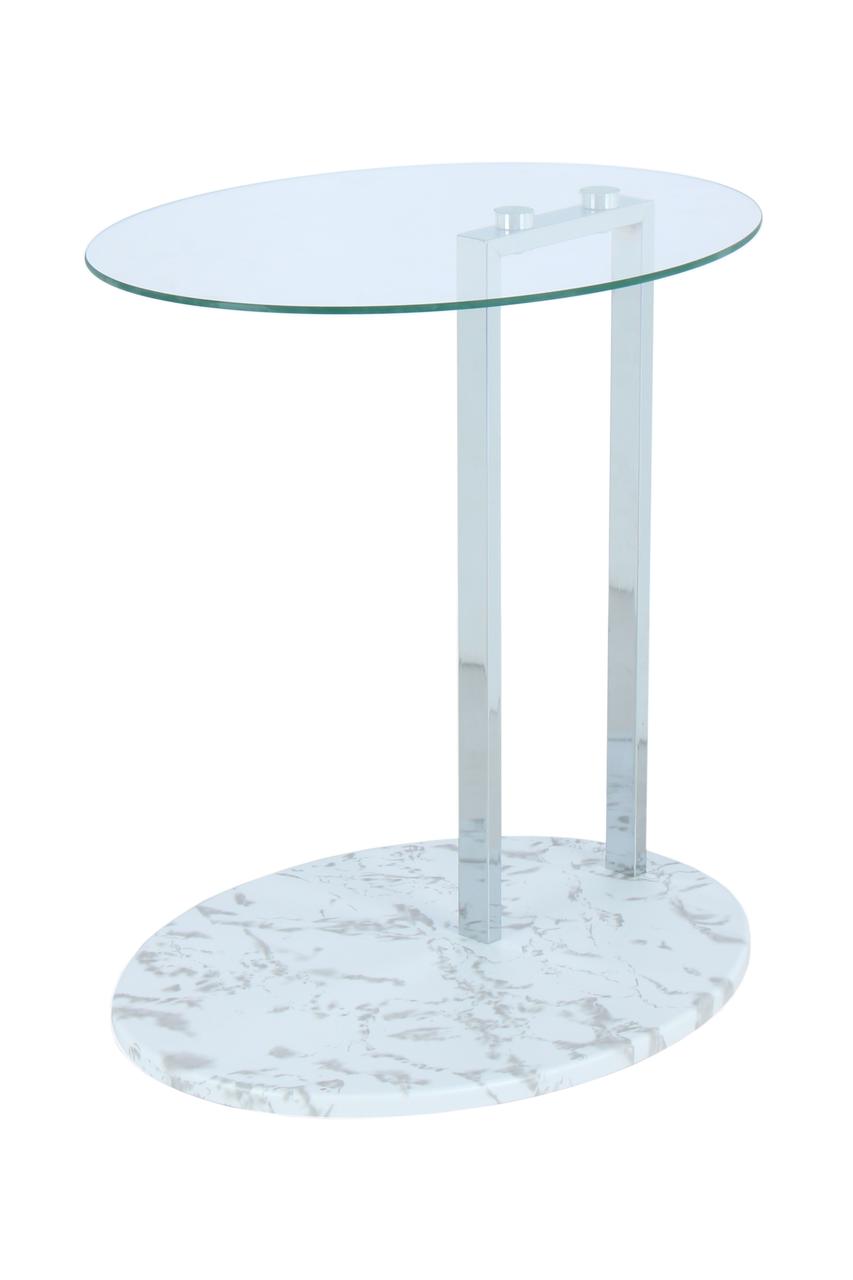 

Журнальный столик Kayoom Mark SM275 Clear/Chrome/Whitemarble