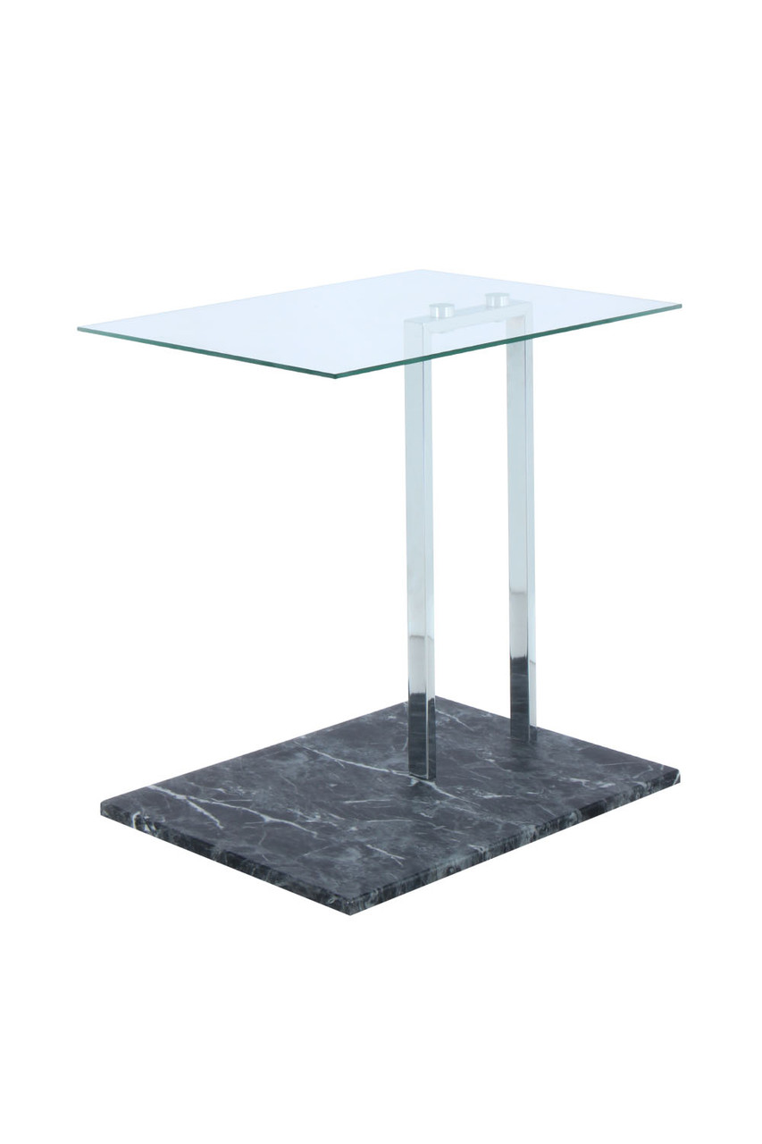 

Журнальный столик Kayoom Quadro SM525 Clear/Chrom/Blackmarble