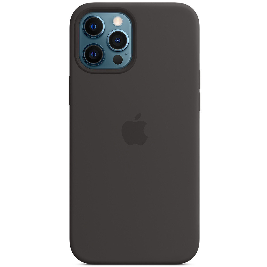 

Чехол Silicone Epik case (AAA) full with Magsafe and Animation для Apple iPhone 12 Pro / 12 (6.1") Черный / Black