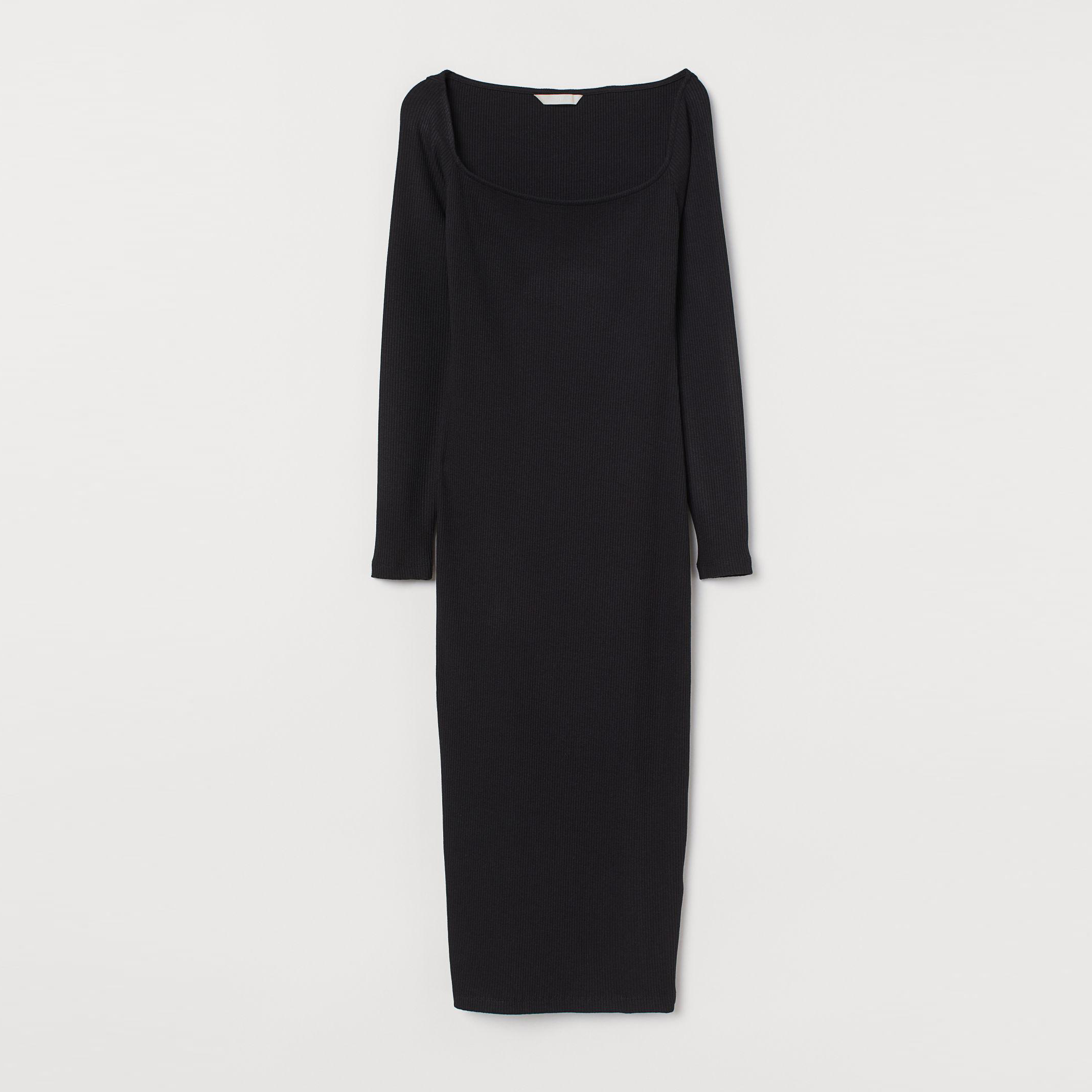 

Платье H&M 7633449-AAAD S Черное