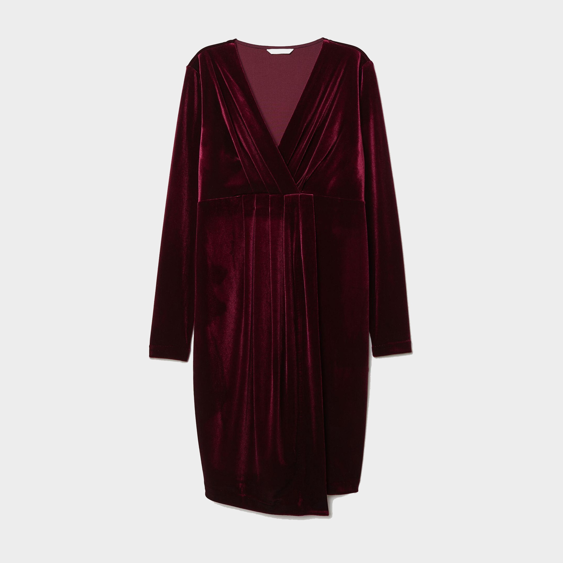 

Платье для беременных H&M 6956488-ACUK XL Бордовое