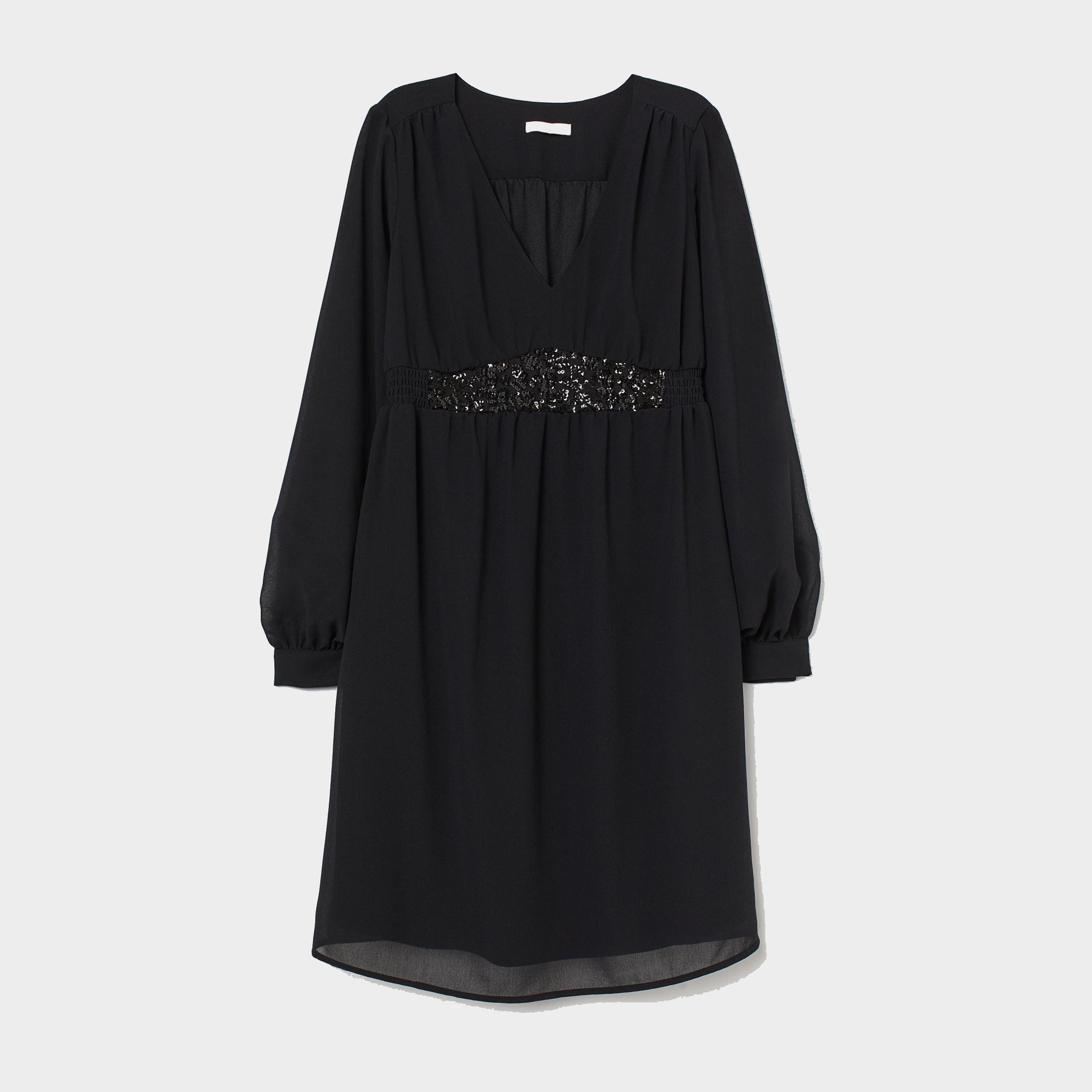 

Платье для беременных H&M 8531100-AAAD XL Черное