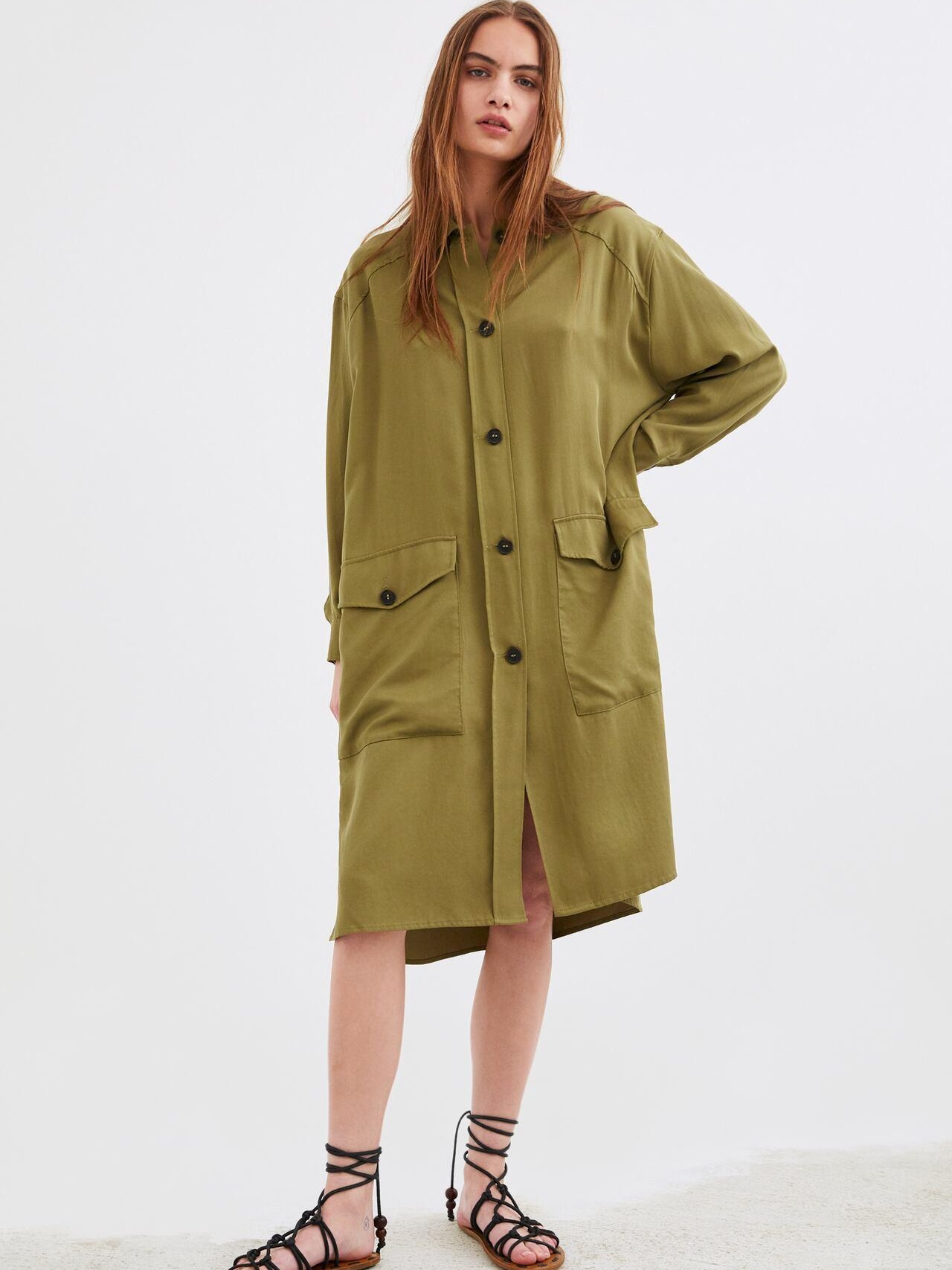 

Платье Zara 7901/005/505-ACUW M Зеленое