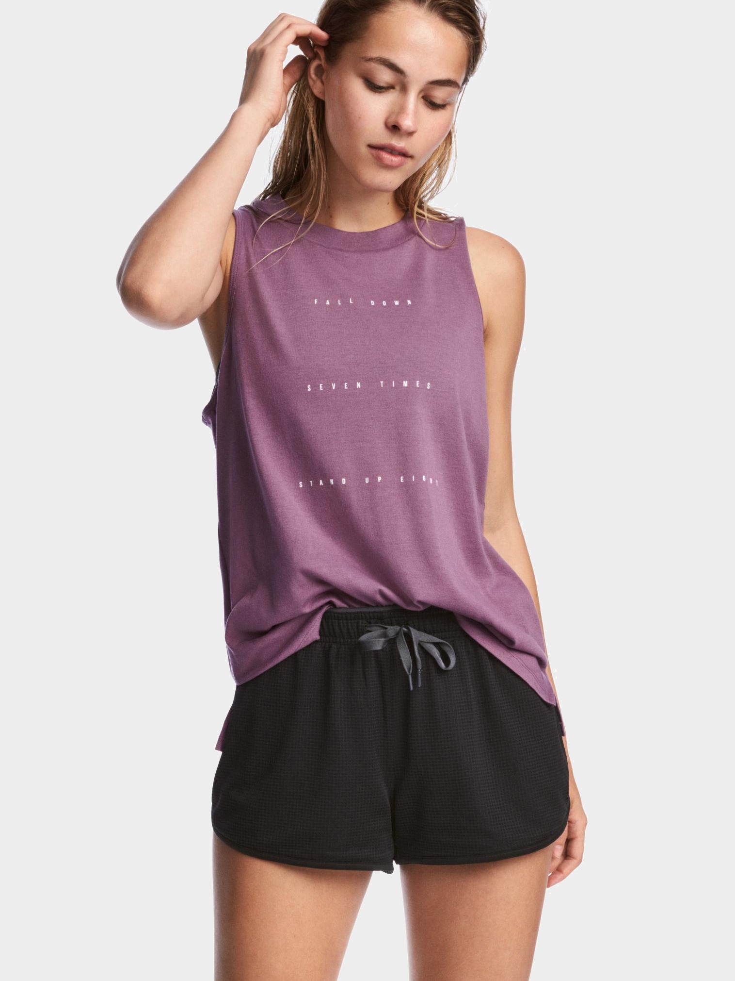 

Спортивная майка H&M 5339326-ACXE L Сиреневая