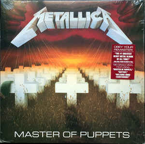 

Виниловая пластинка METALLICA MASTER OF PUPPETS (LP) (EAN 0602557382594)