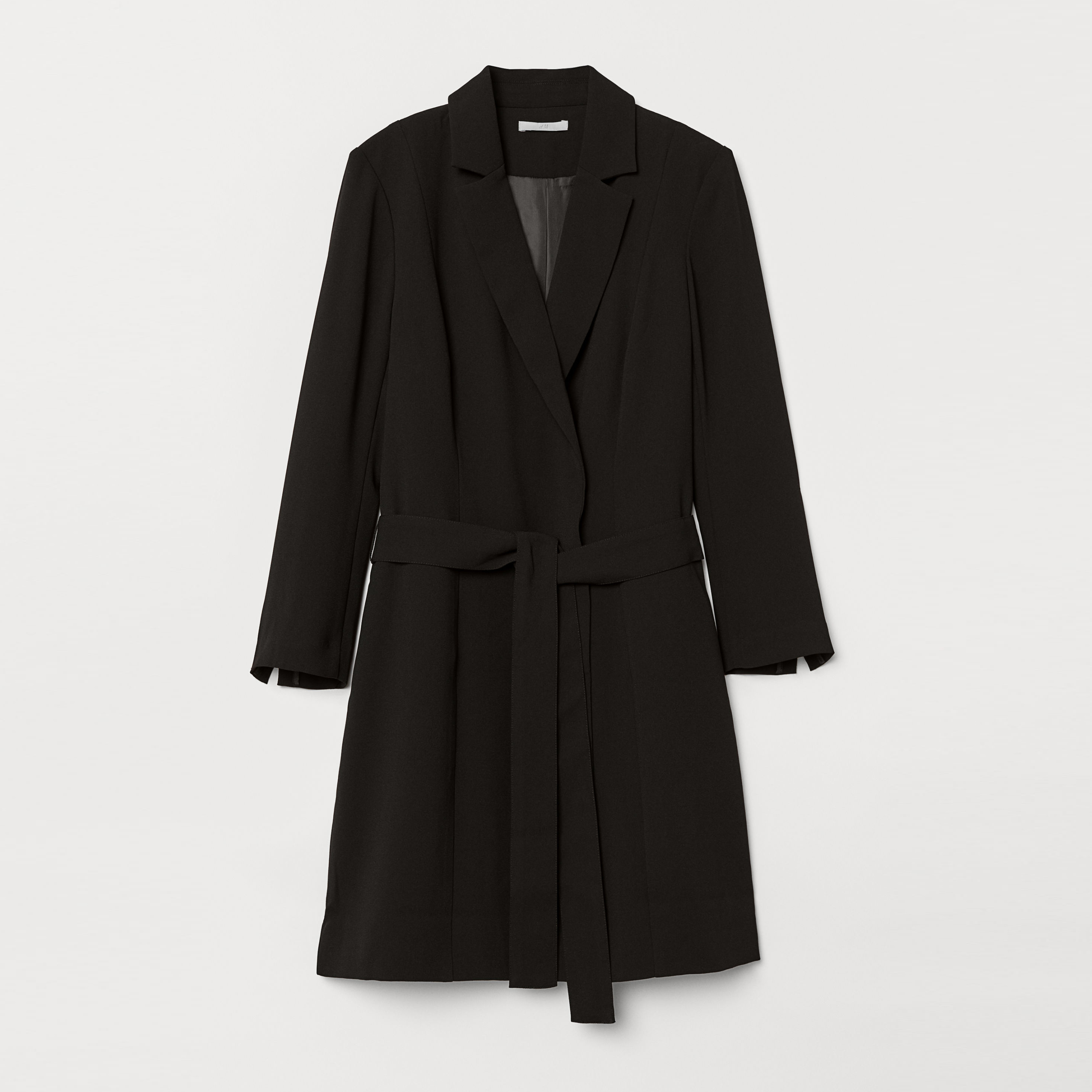 

Тренч H&M 6635648-AAAD 34 Черный