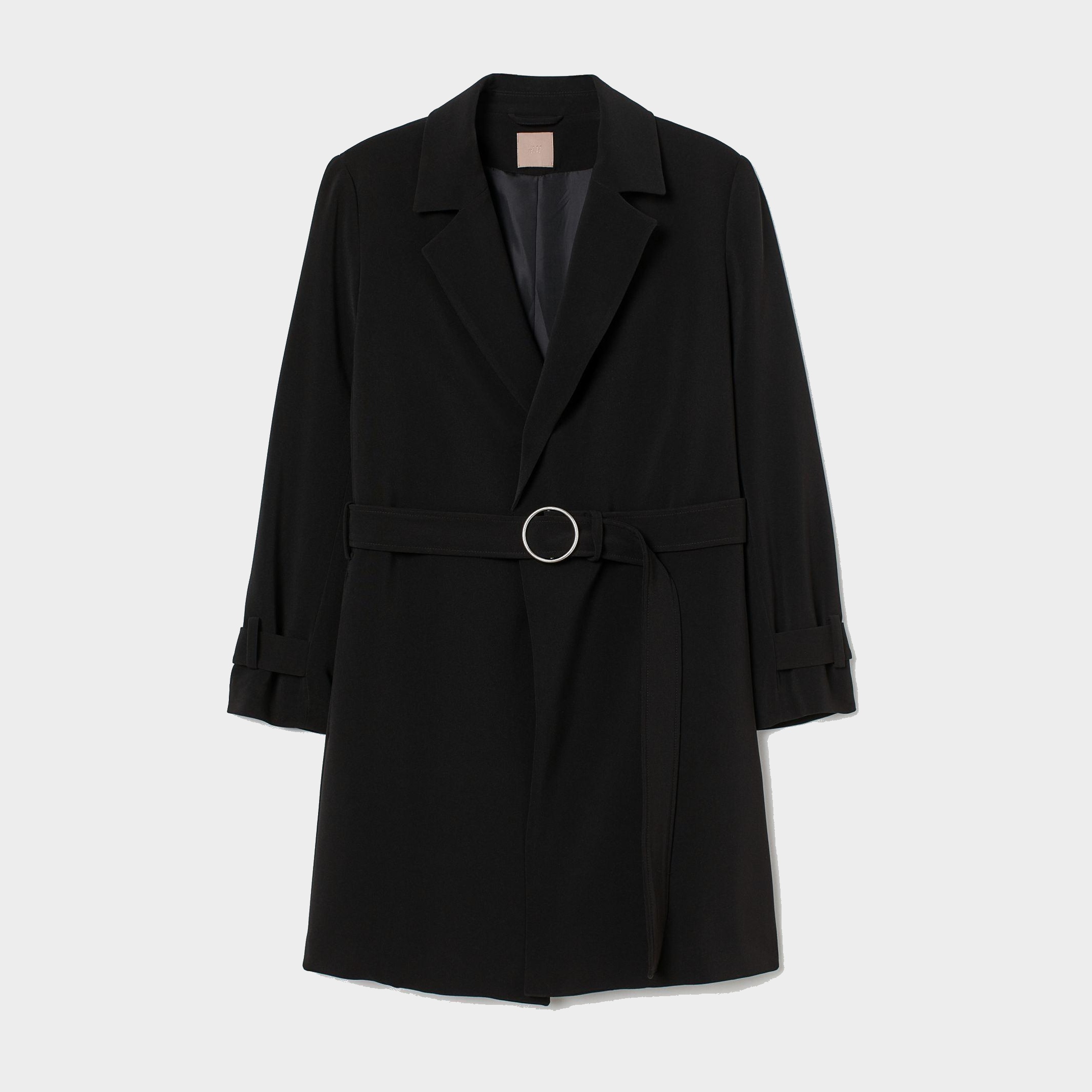 

Тренч H&M 8442441-AAAD 3XL Черный