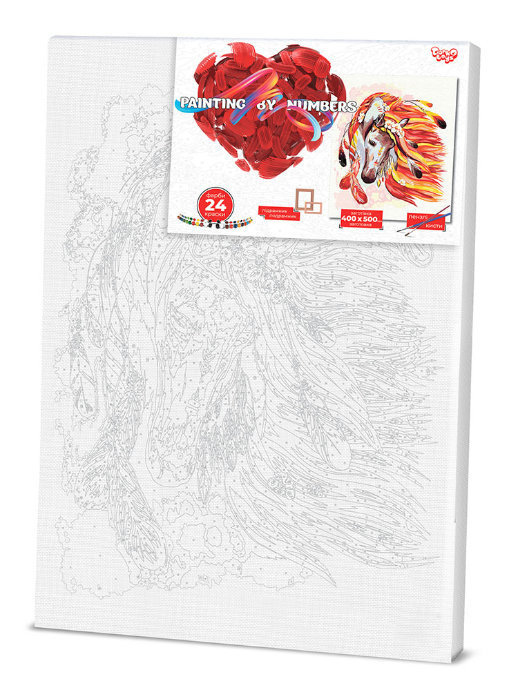 

Картина по номерам PAINTING BY NUMBERS 40*50см KpNe-01-07
