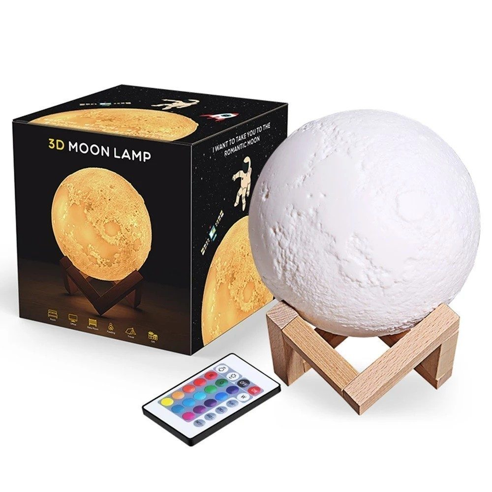 

Настольный светильник Луна Magic 3D Moon Light Touch Control 15 см