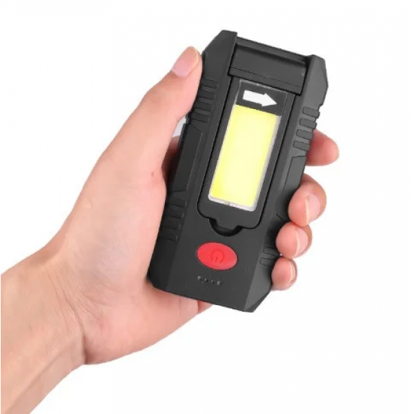 

Фонарь ручной кемпинговый Power bank Yunmai COB YD-27 Фонарик светодиодный аккумуляторный 1200 mАh