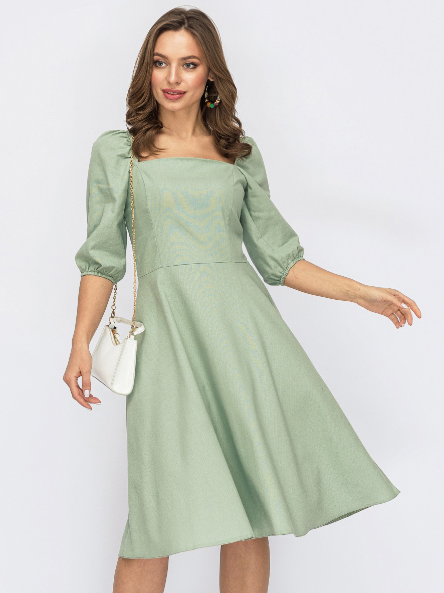 

Платье Dressa 53814  Мятное, Платье Dressa 53814 48 Мятное