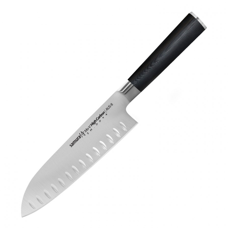 

Нож кухонный Сантоку Samura Mo-V 17.5 см (SM-0094)