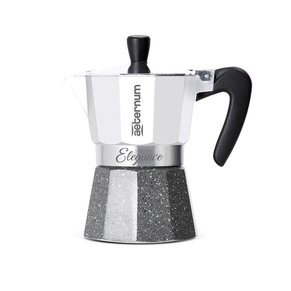 

Кофеварка гейзерная Bialetti Elegance Aeternum 0.36 л (белая)
