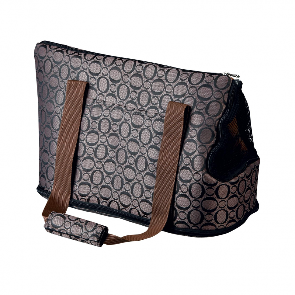 

Сумка-переноска Trixie Georgia Carrier 21 х 25 x 45 см Черная с серым