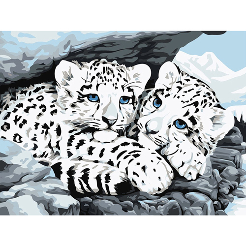 

Картина по номерам Dreamtoys Голубоглазые котята 40 x 50 см Dreamtoys BGL-DTS-393