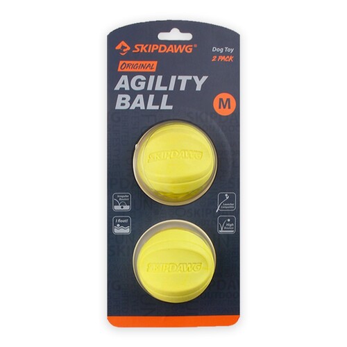 

Игрушка для собак мячи BRONZEDOG SKIPDAWG AGILITY BALL 7 см - 2 шт Bronzedog BGL-BND-2590