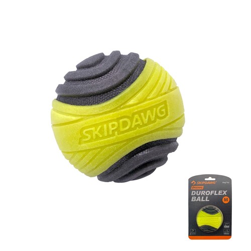 

Игрушка для собак мяч BRONZEDOG DUROFLEX BALL SKIPDAWG 7 см Bronzedog BGL-BND-2593